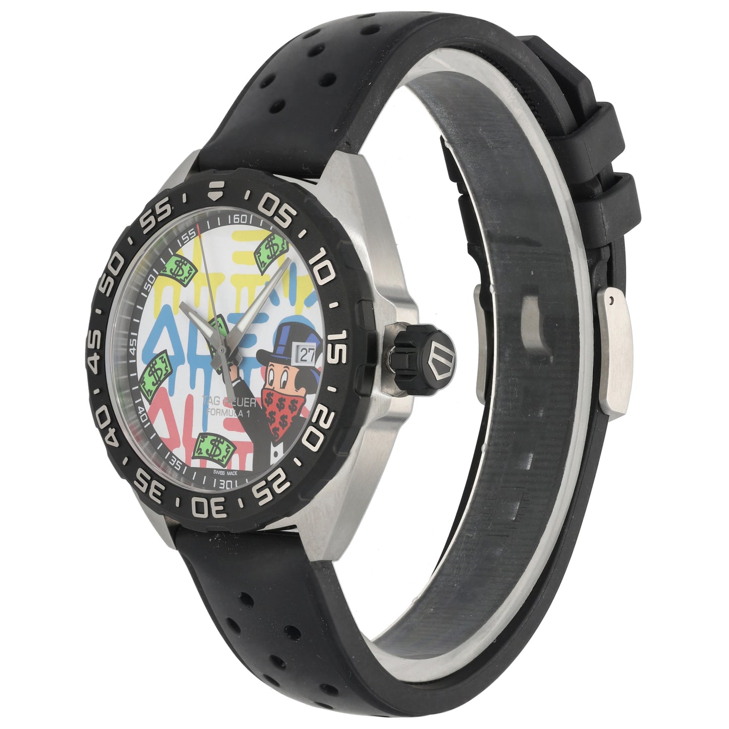 Tag Heuer Formula 1 Alec Monopoly WAZ1119 41mm Stainless Steel Watch