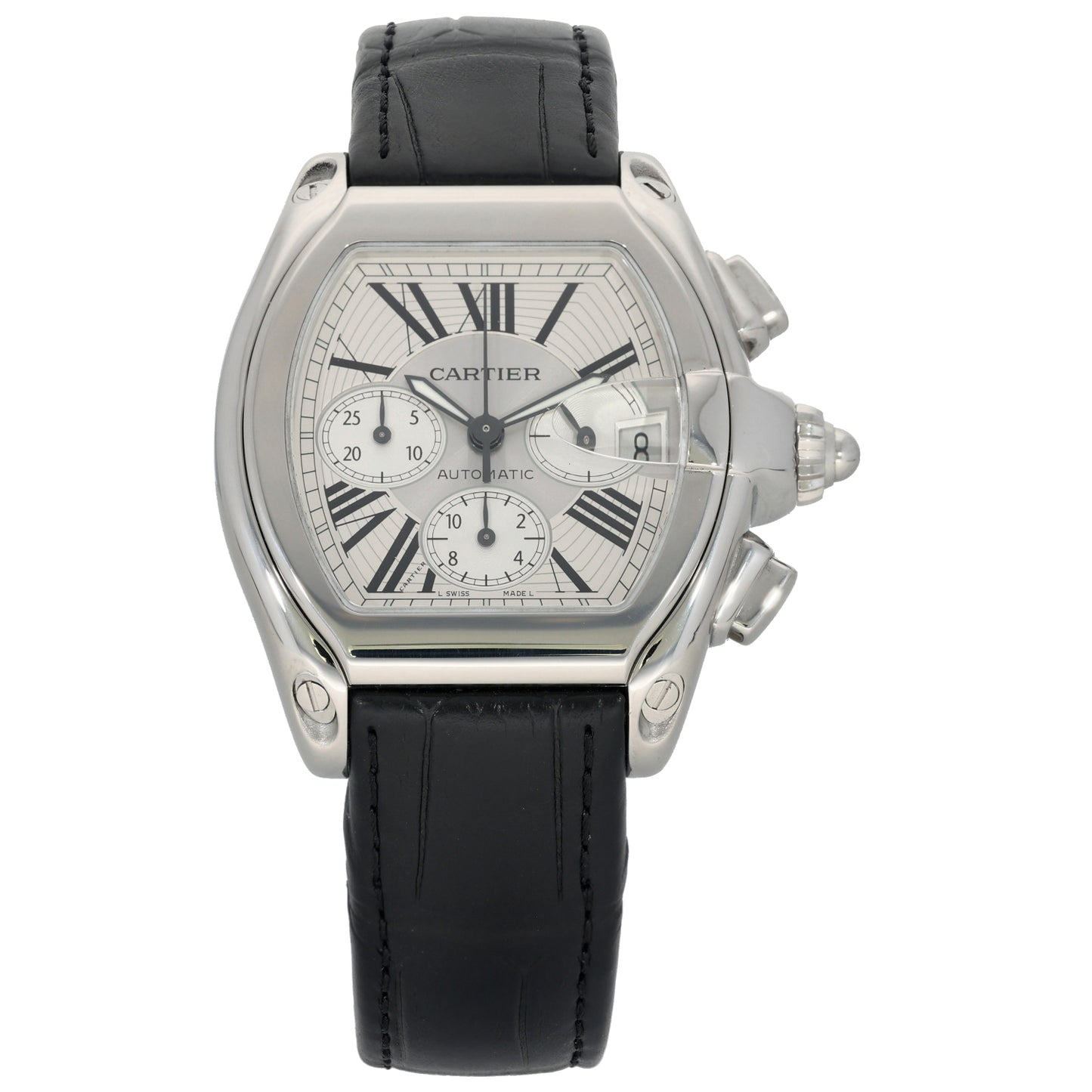 Cartier Roadster 2618 40mm Stainless Steel Watch
