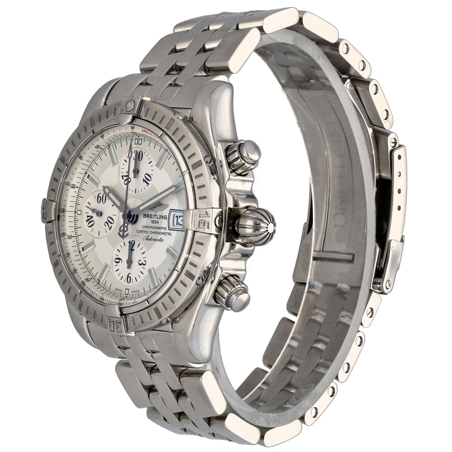 Breitling Chronomat Evolution A13356 44mm Stainless Steel Watch
