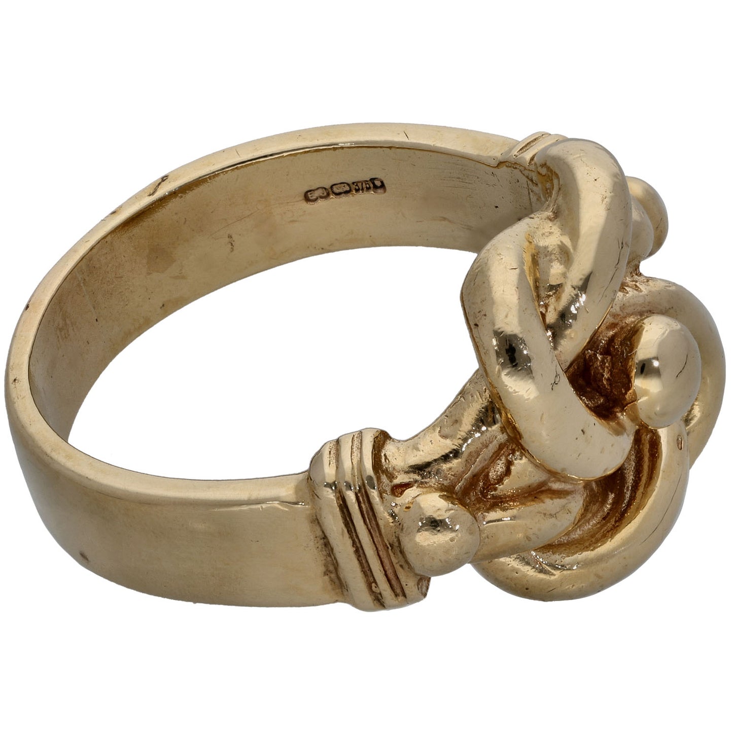 9ct Gold Knot Ring Size Z
