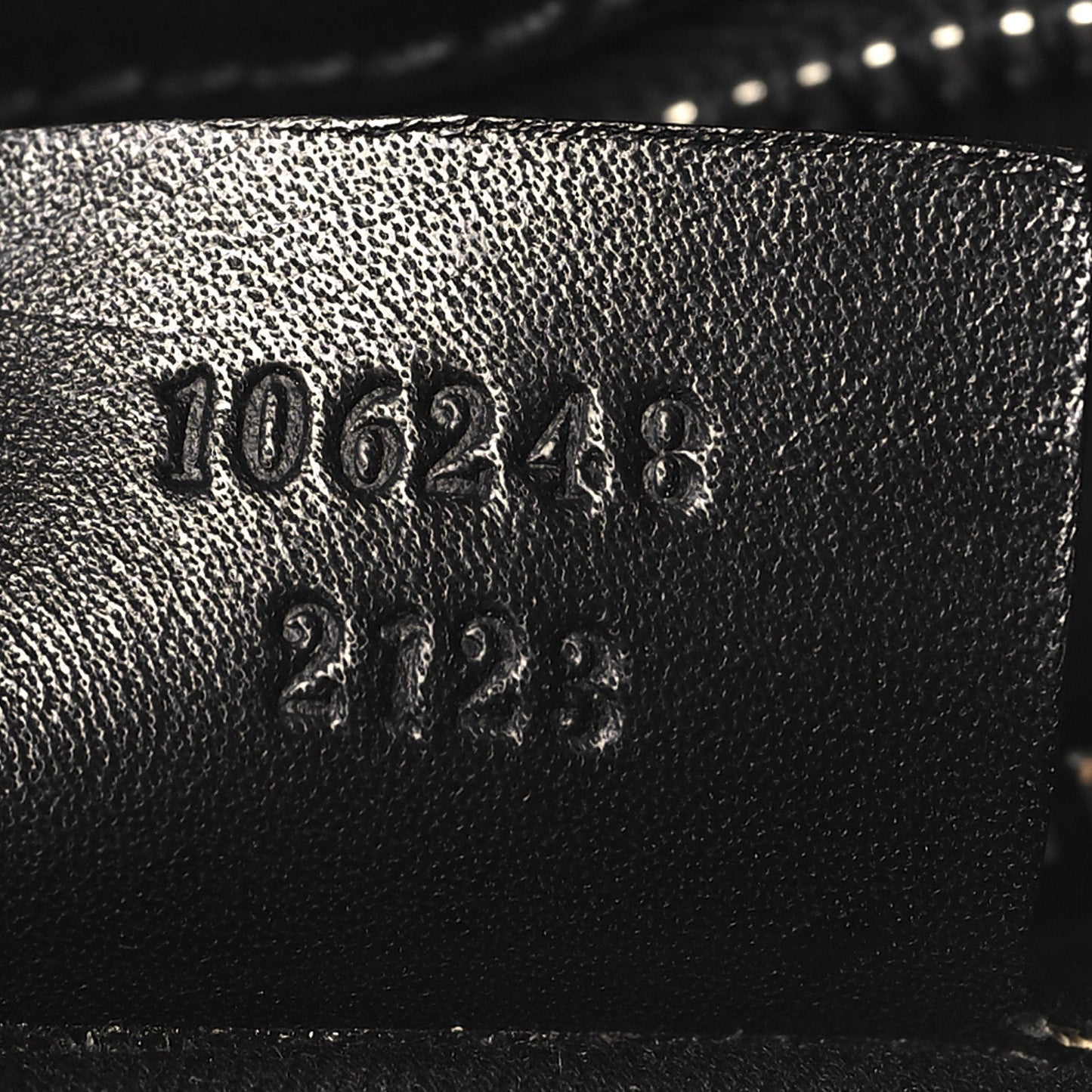 Gucci Monogram GG Canvas Tote Bag - Black