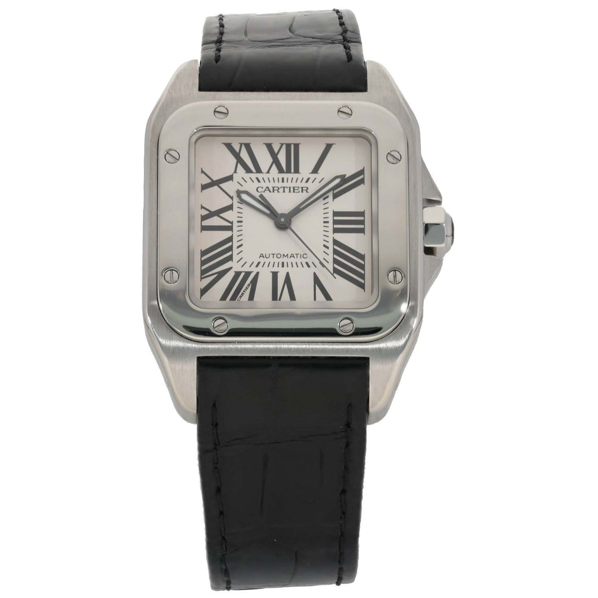Cartier Santos 100 W20106X8 33mm Stainless Steel Watch
