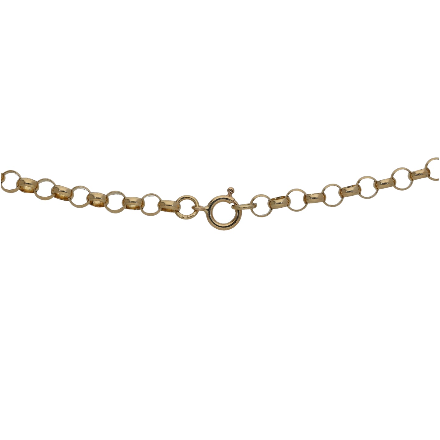 9ct Gold Belcher Chain 20"