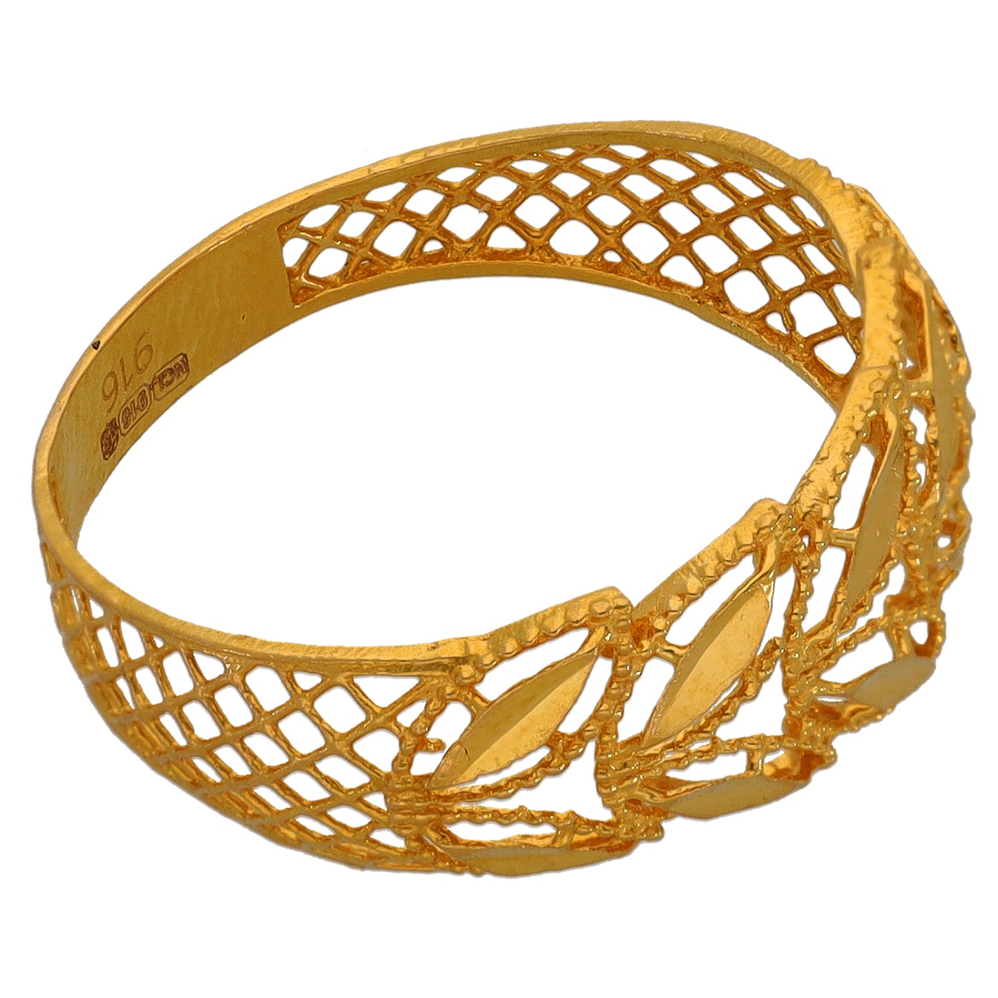 22ct Gold Alternative Ring Size M