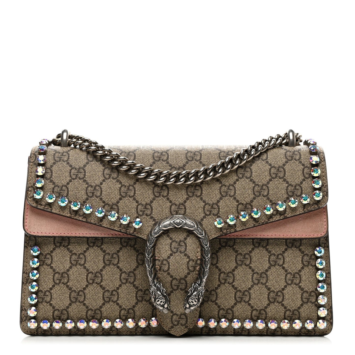 Gucci Dionysus GG Supreme Coated Canvas Bag - Beige & Brown