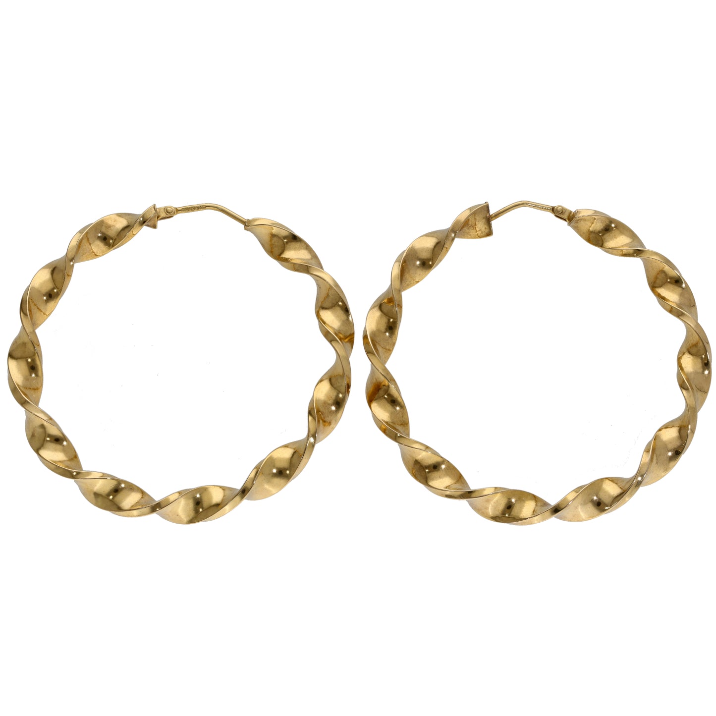 9ct Gold Hoop Earrings