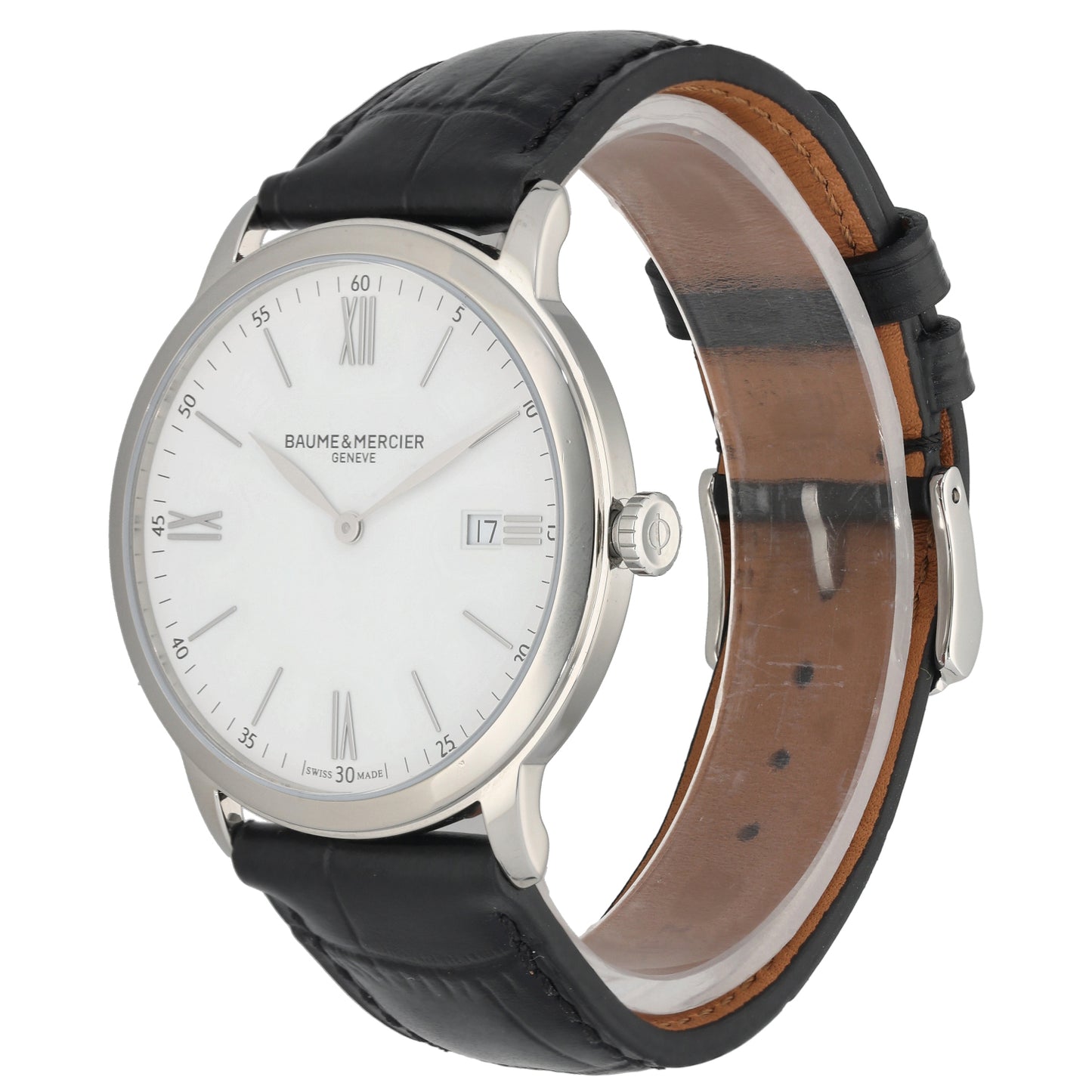 Baume Et Mercier Classima 65809 40mm Stainless Steel Watch