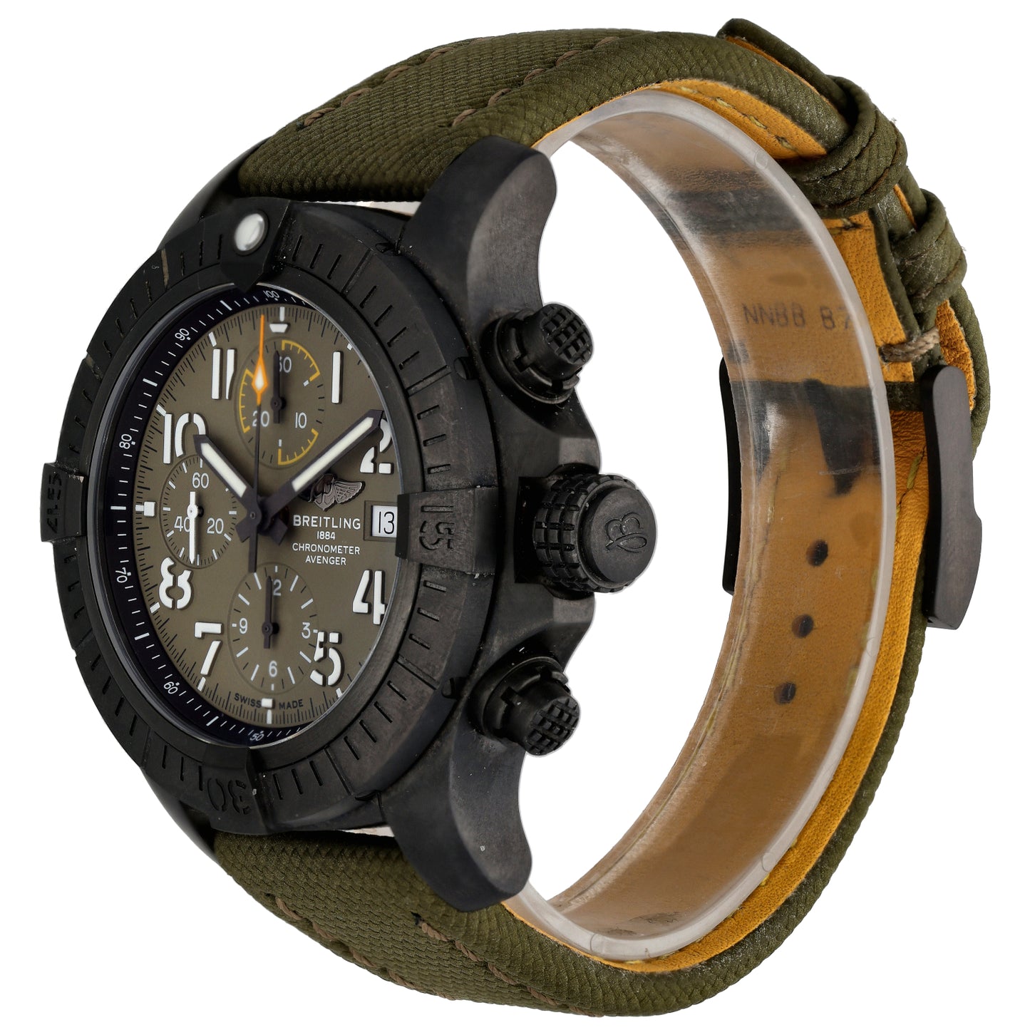 Breitling Avenger V13317 45mm DLC Titanium Watch