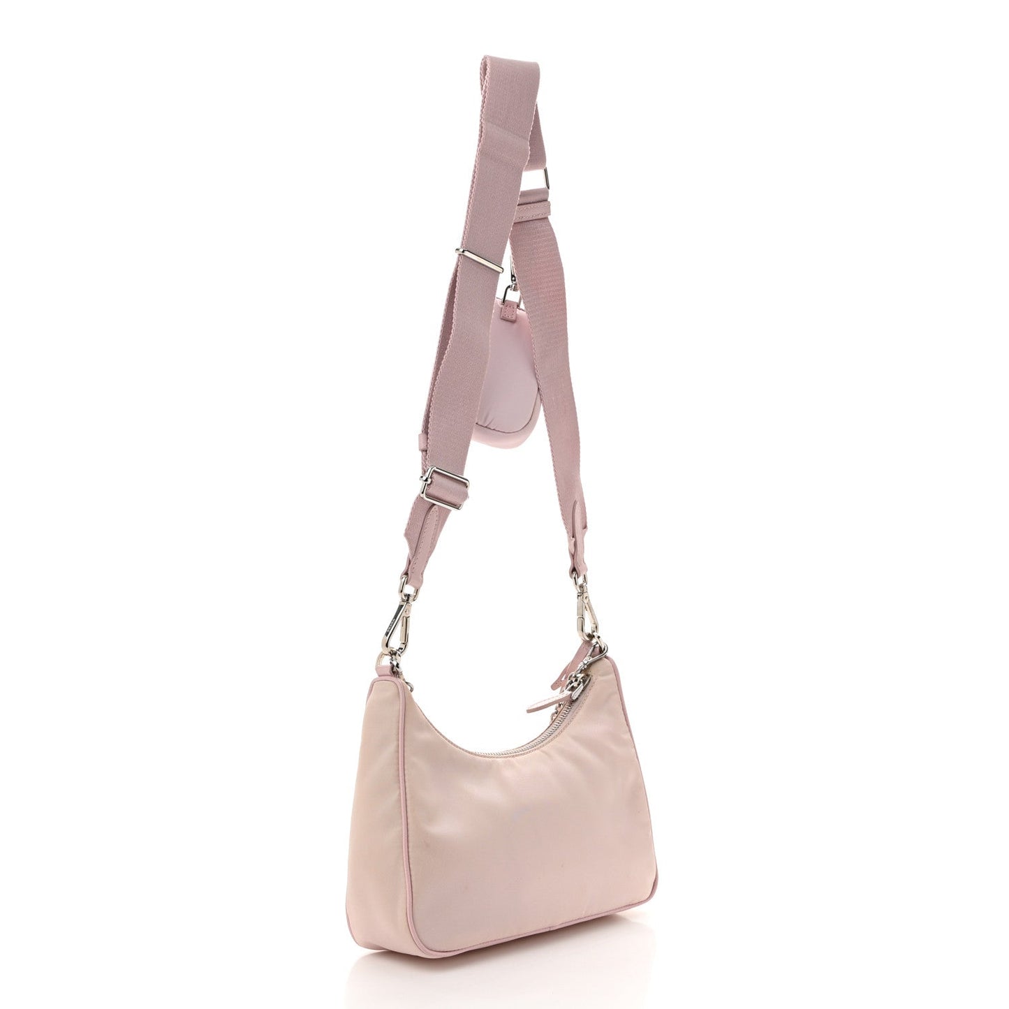 Prada Re-Edition 2005 Shoulder Re-Nylon Bag - Alabastro
