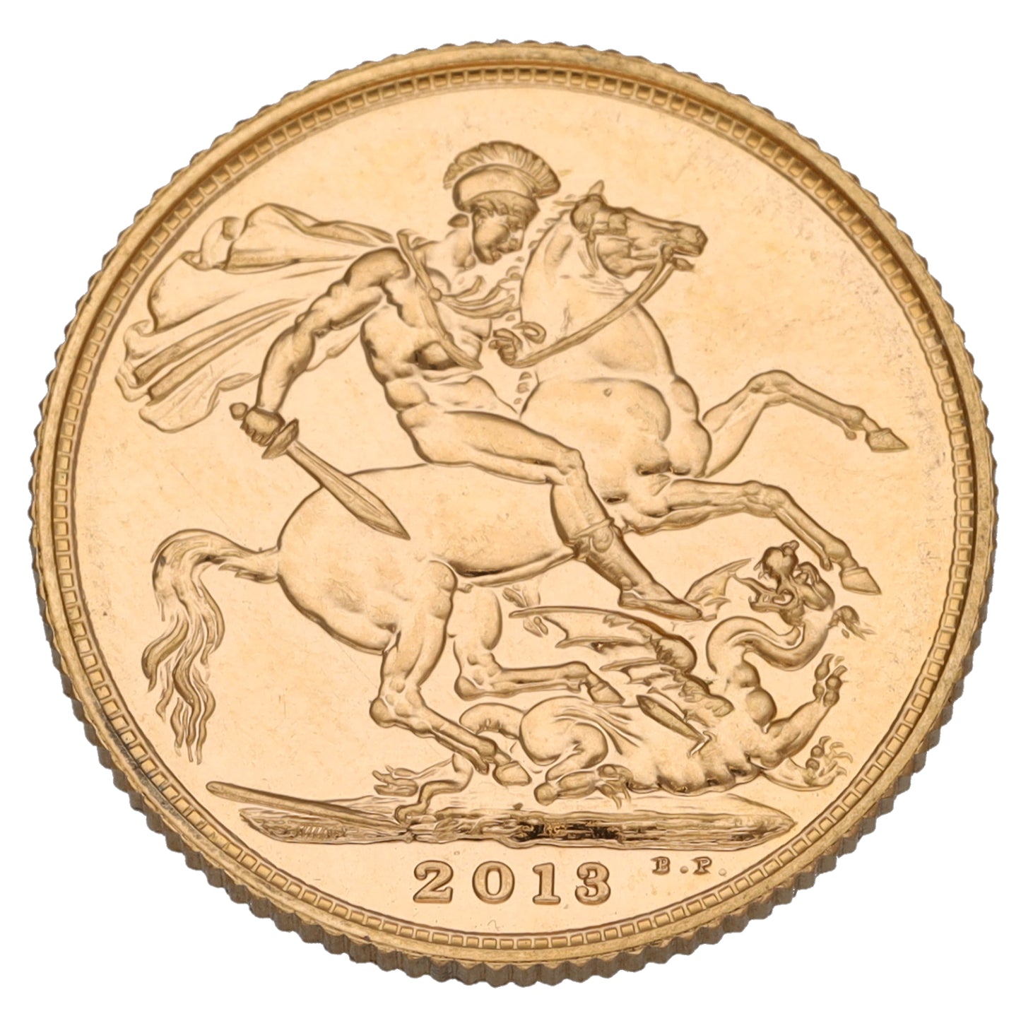 22ct Gold Queen Elizabeth II Full Sovereign Coin 2013