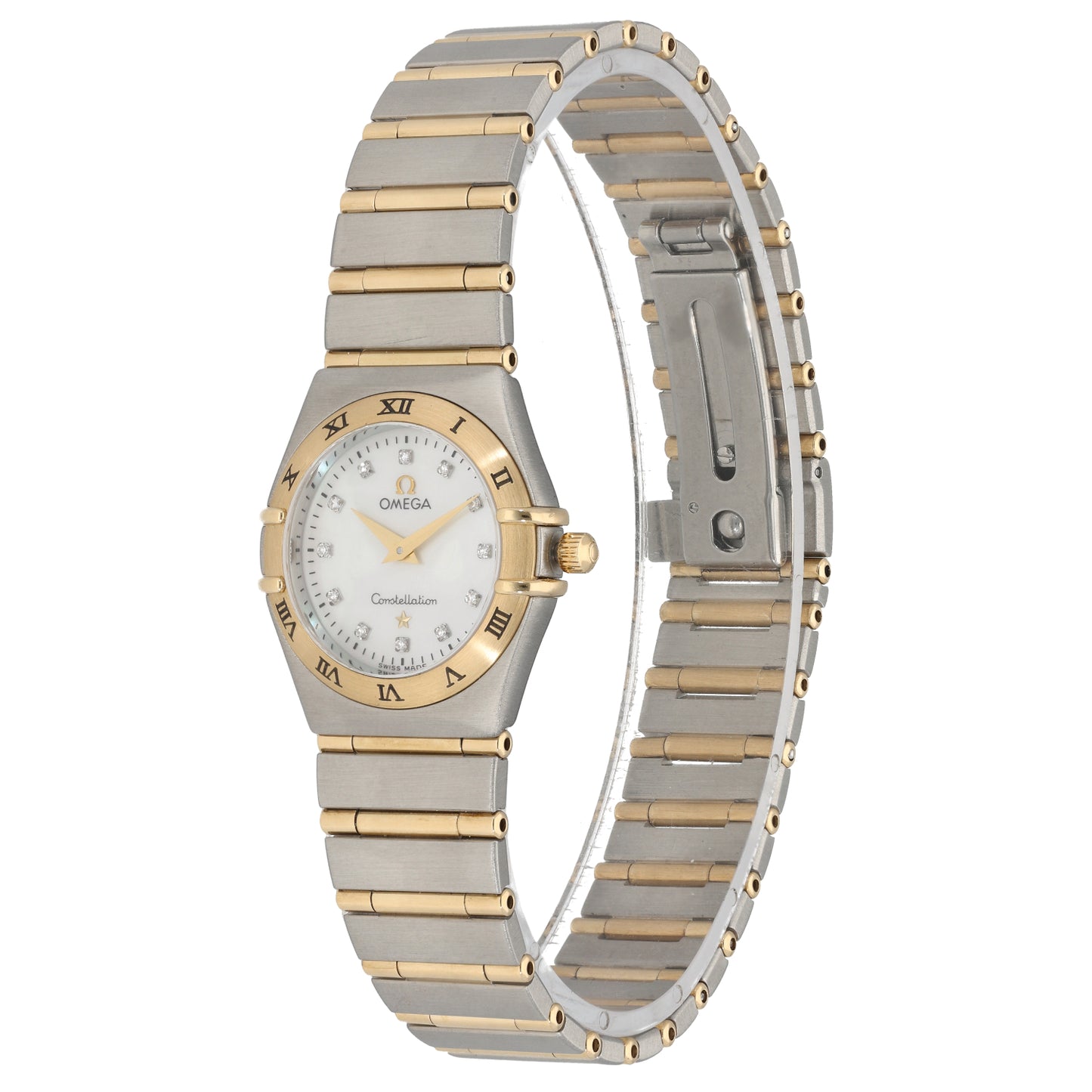Omega Constellation 25mm Bi-Colour Ladies Watch