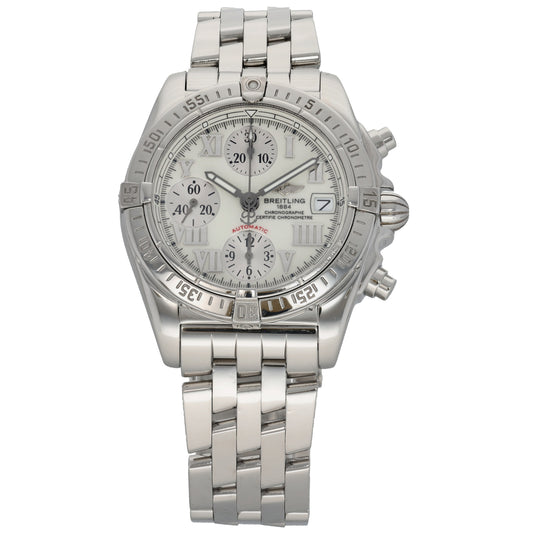 Breitling Cockpit A13358 39mm Stainless Steel Watch