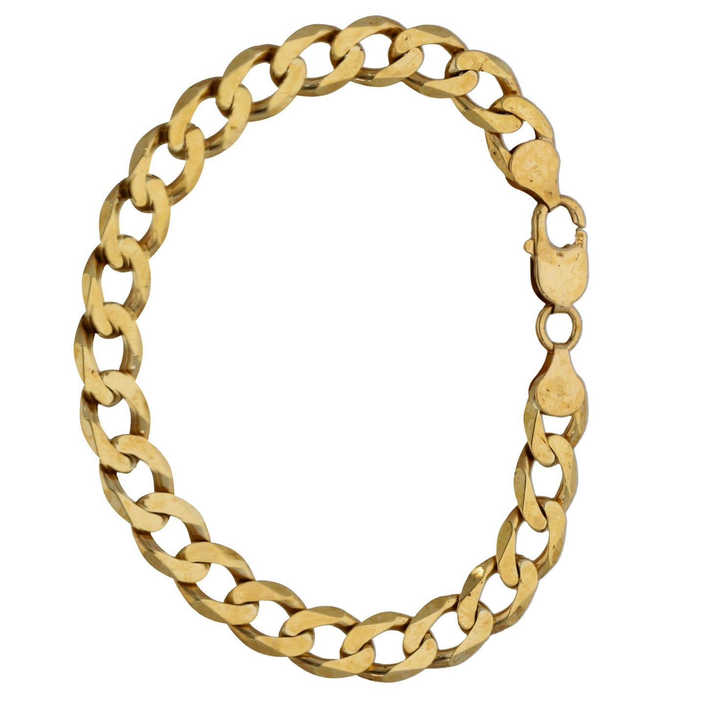 9ct Gold Curb Bracelet