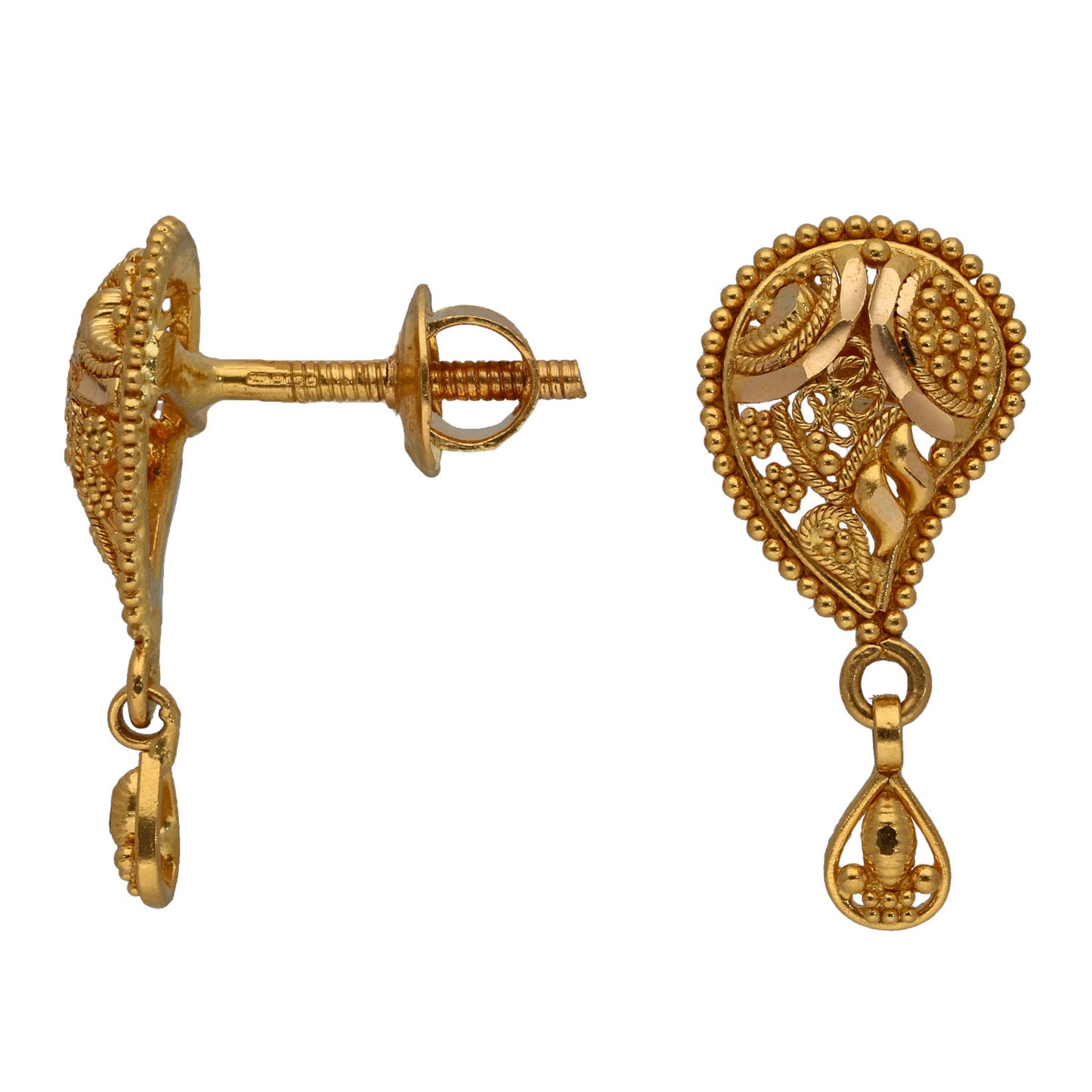 22ct Gold Dress/Cocktail Earrings