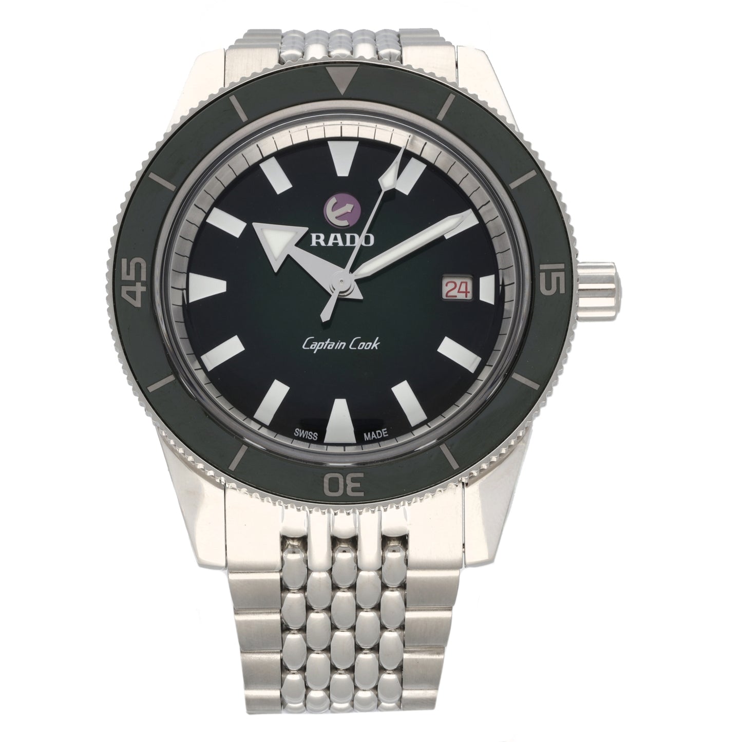 Rado Captain Cook 763.0505.3 42mm Stainless Steel Watch