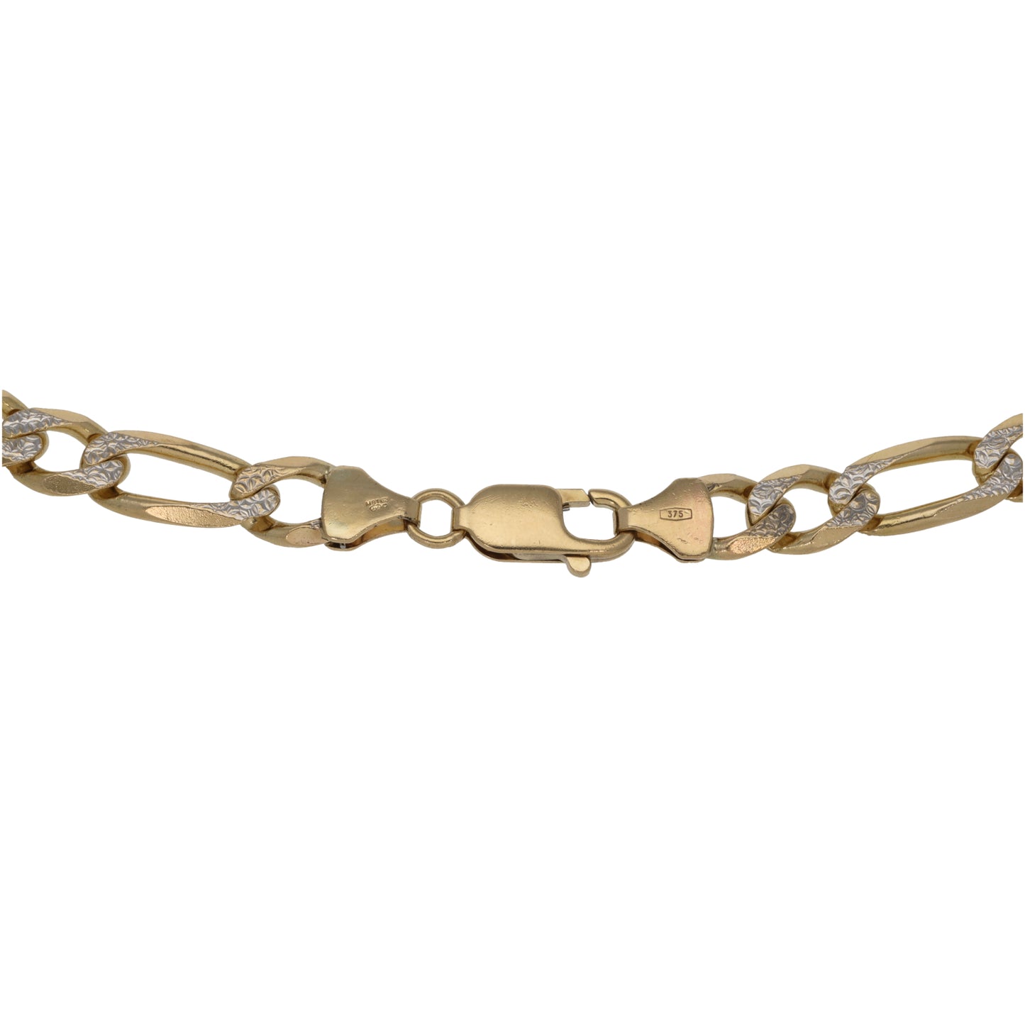 9ct Gold Figaro Chain 26"