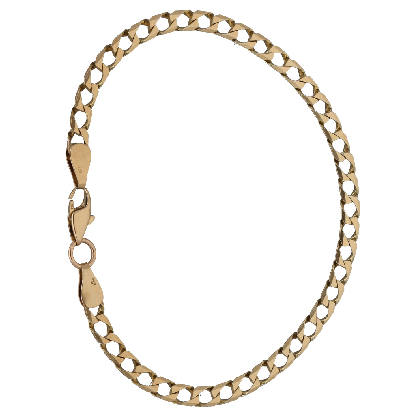 9ct Gold Curb Bracelet