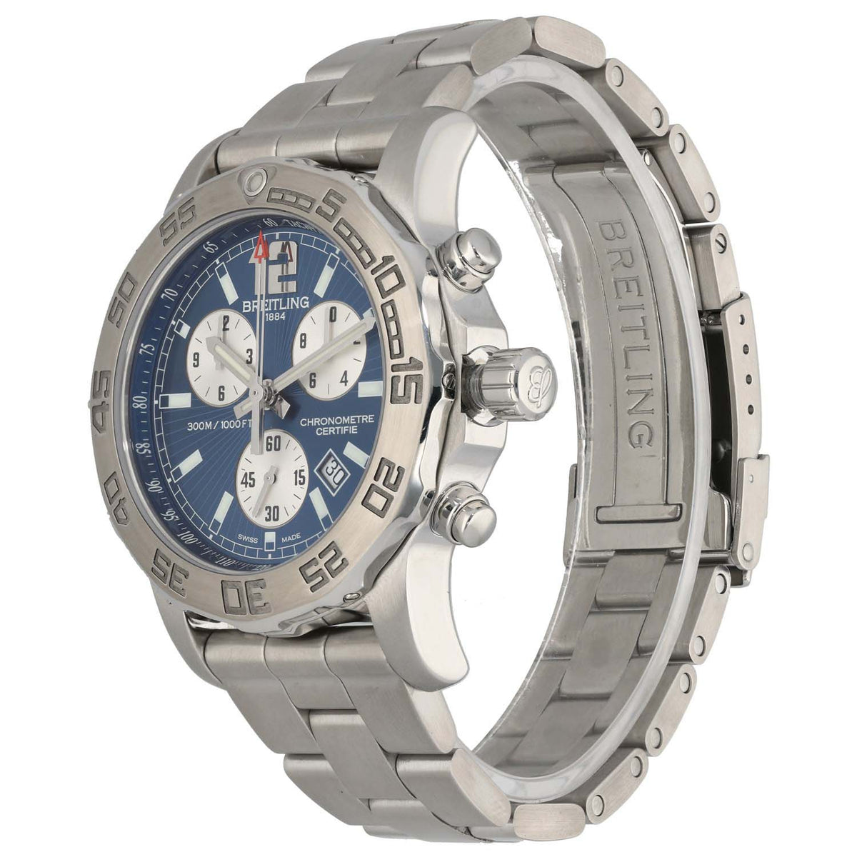Breitling Colt Chronograph II A73387 44mm Stainless Steel Watch