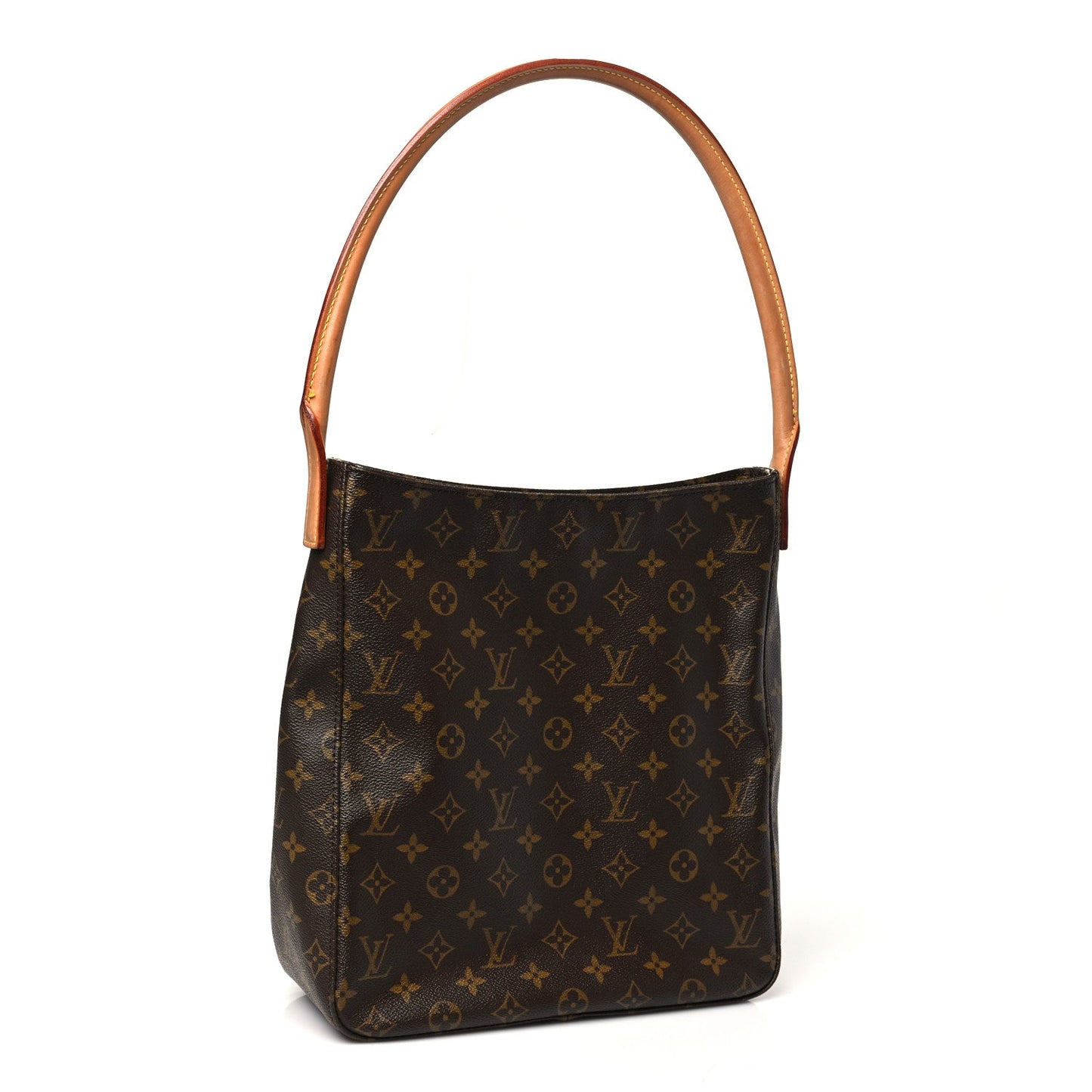 Louis Vuitton Looping GM Monogram Coated Canvas Bag - Brown