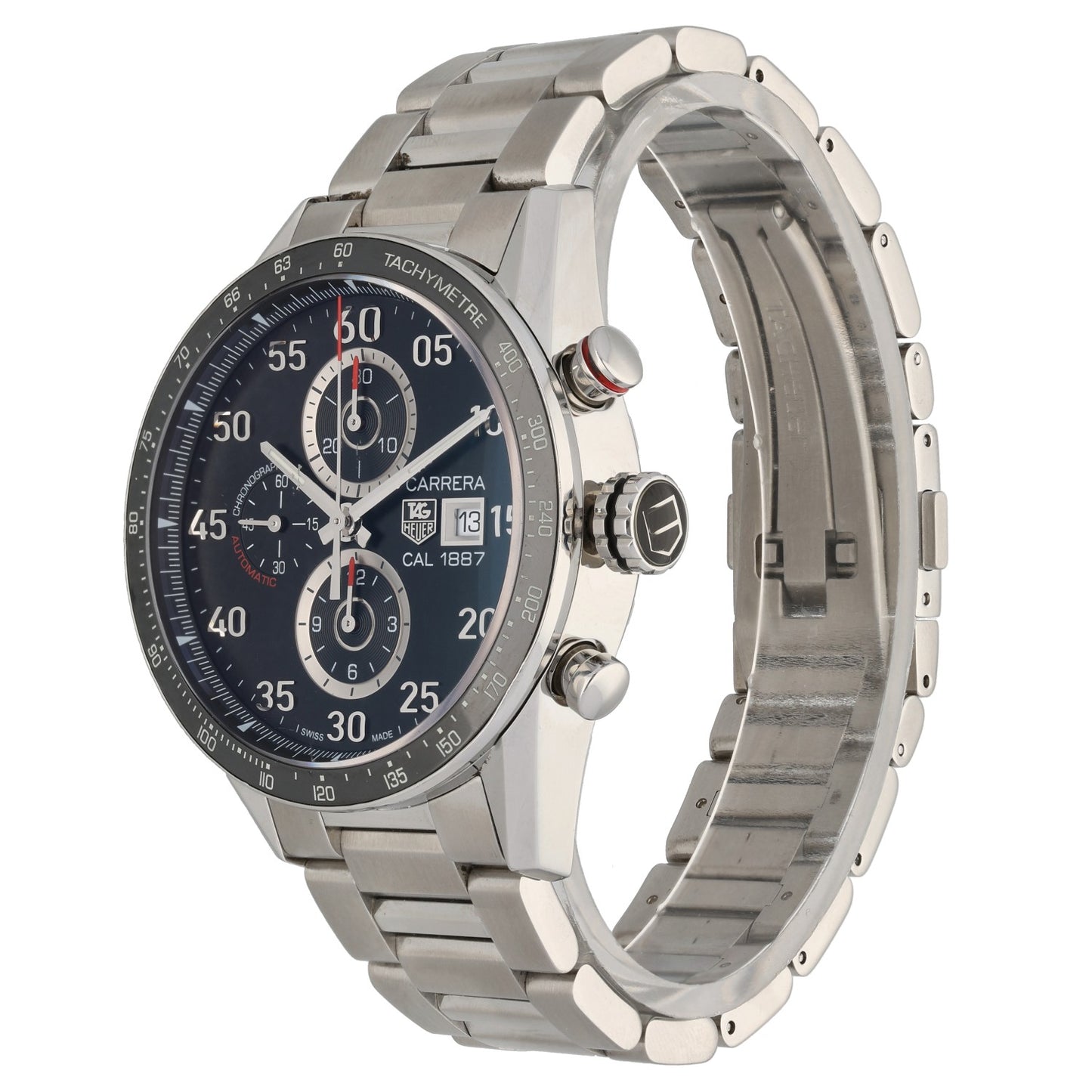 Tag Heuer Carrera CAR2A10-5 43mm Stainless Steel Watch
