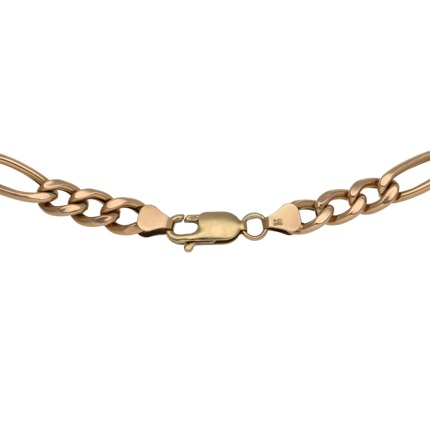 9ct Gold Figaro Chain 18"