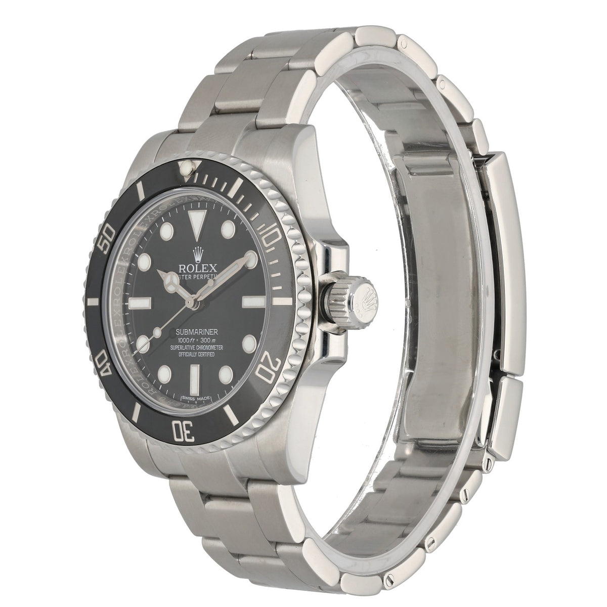 Rolex Submariner 114060 40mm Stainless Steel Watch