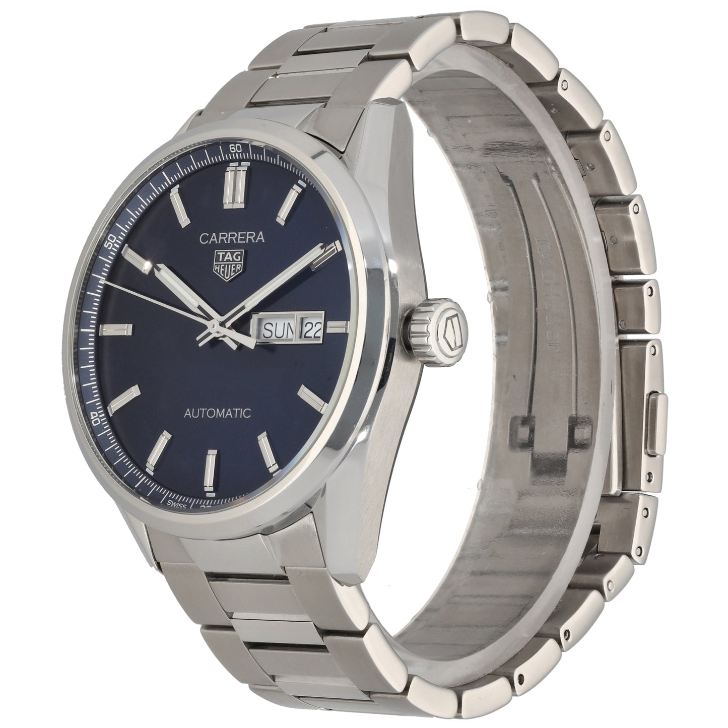 Tag Heuer Carrera WBN2012 41mm Stainless Steel Watch