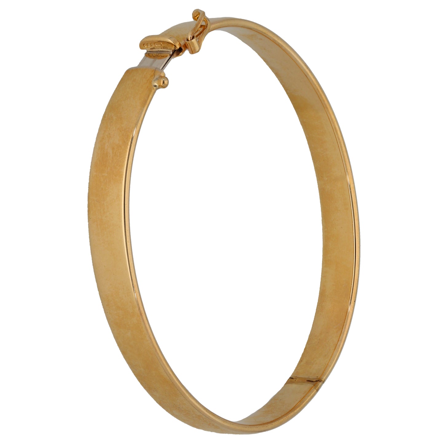 9ct Gold Hinged/Clasp Bangle