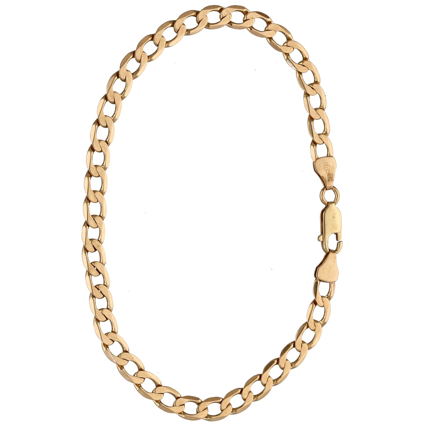 9ct Gold Curb Bracelet
