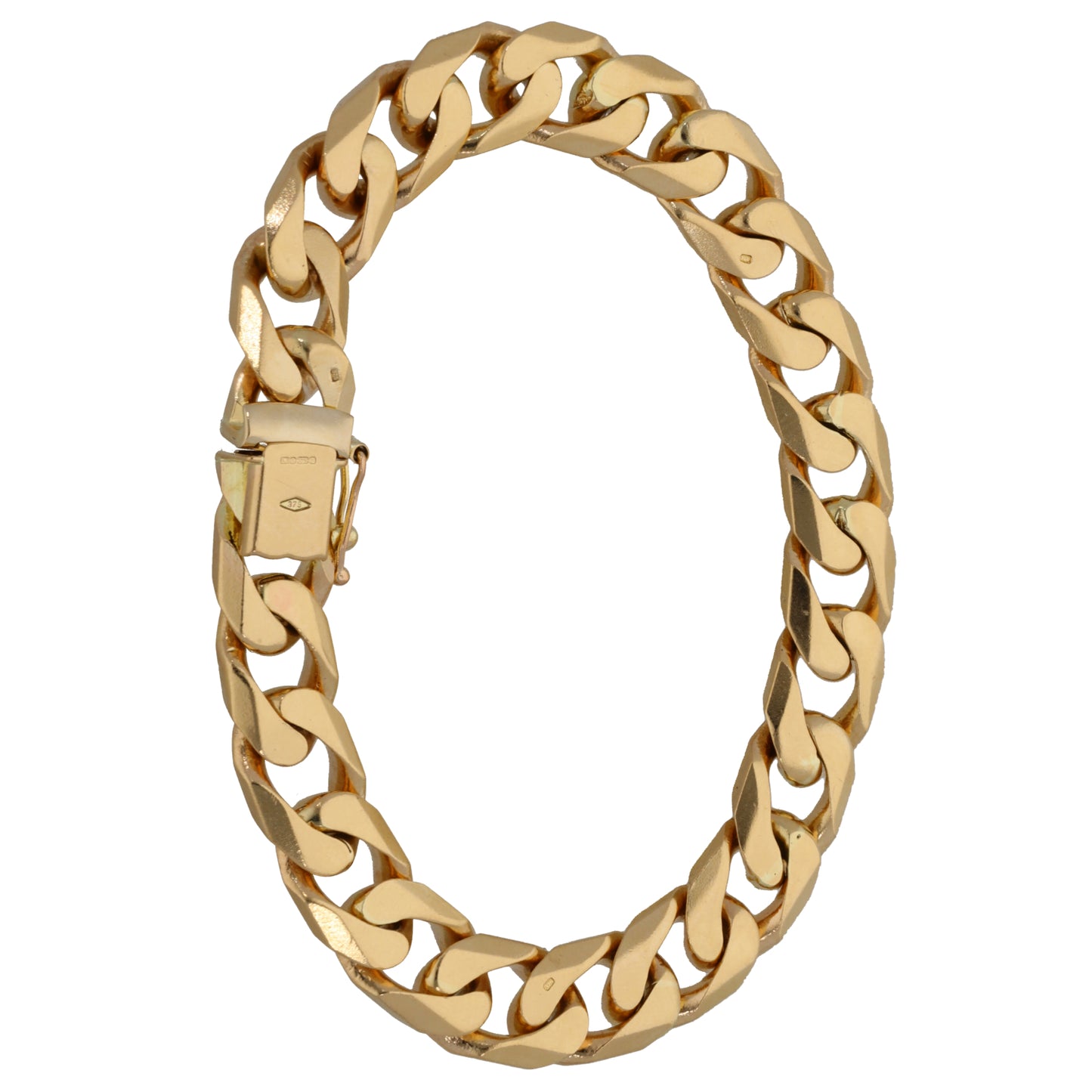 9ct Gold Curb Bracelet