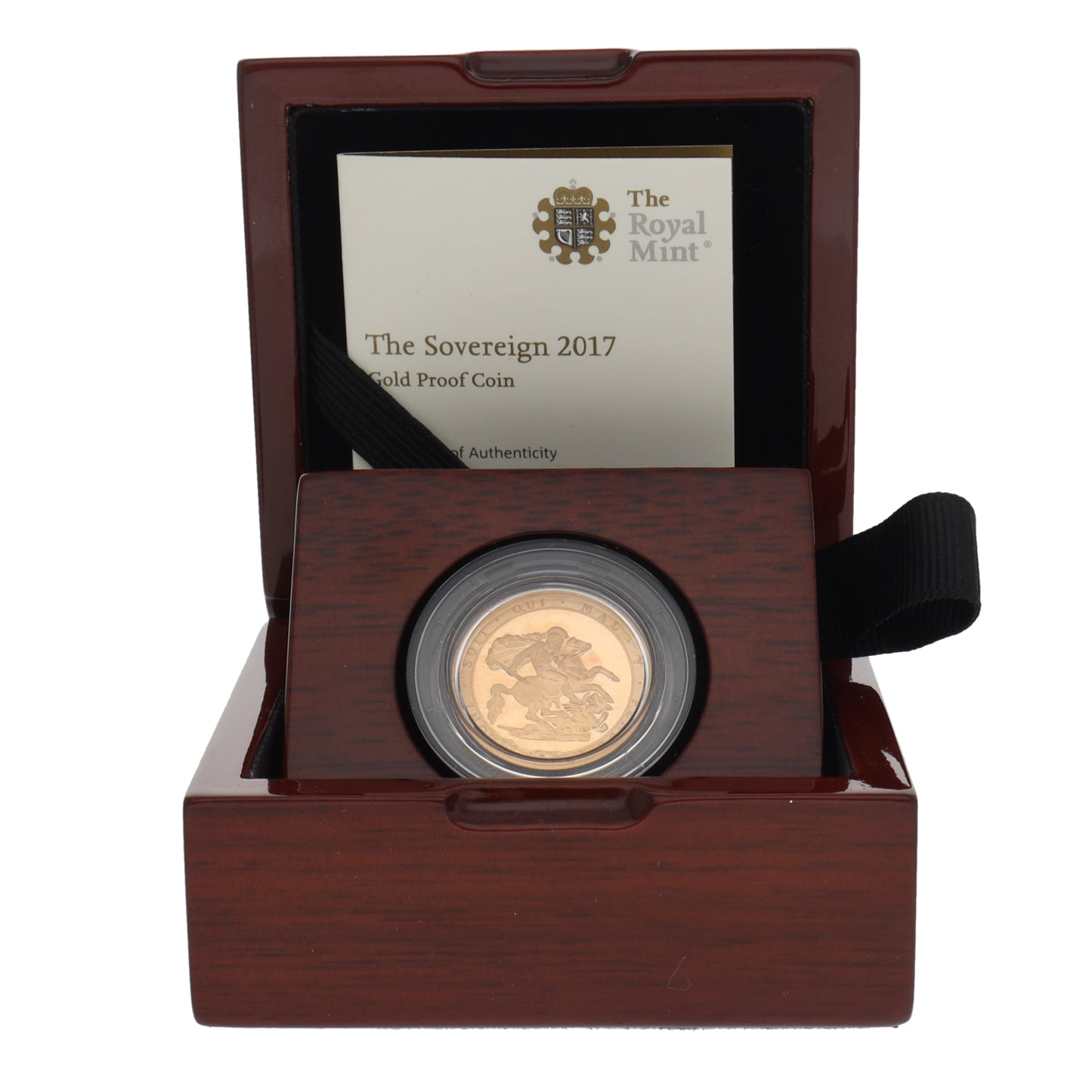 22ct Gold Queen Elizabeth II Full Sovereign Coin 2017
