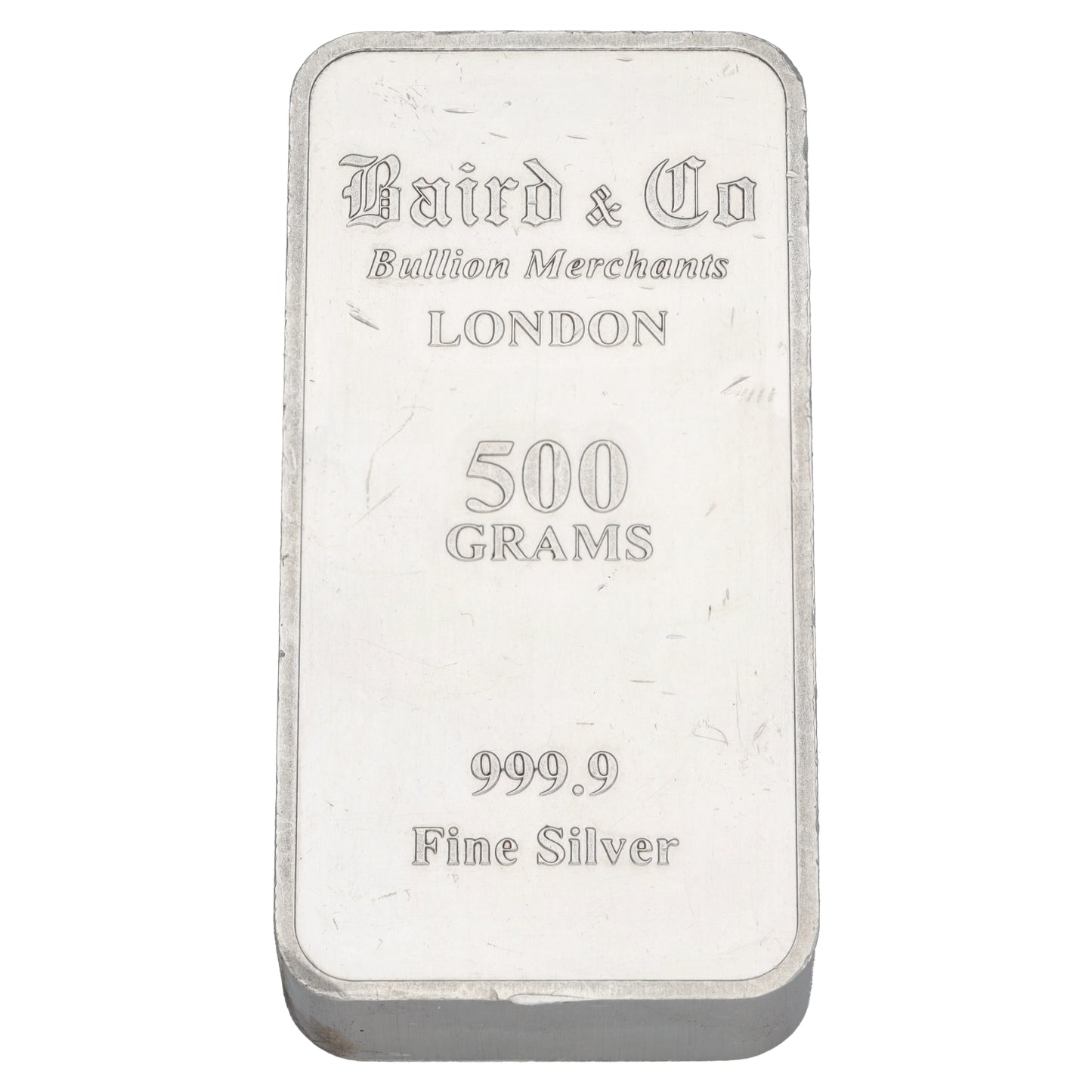 Fine Silver 500g Bar