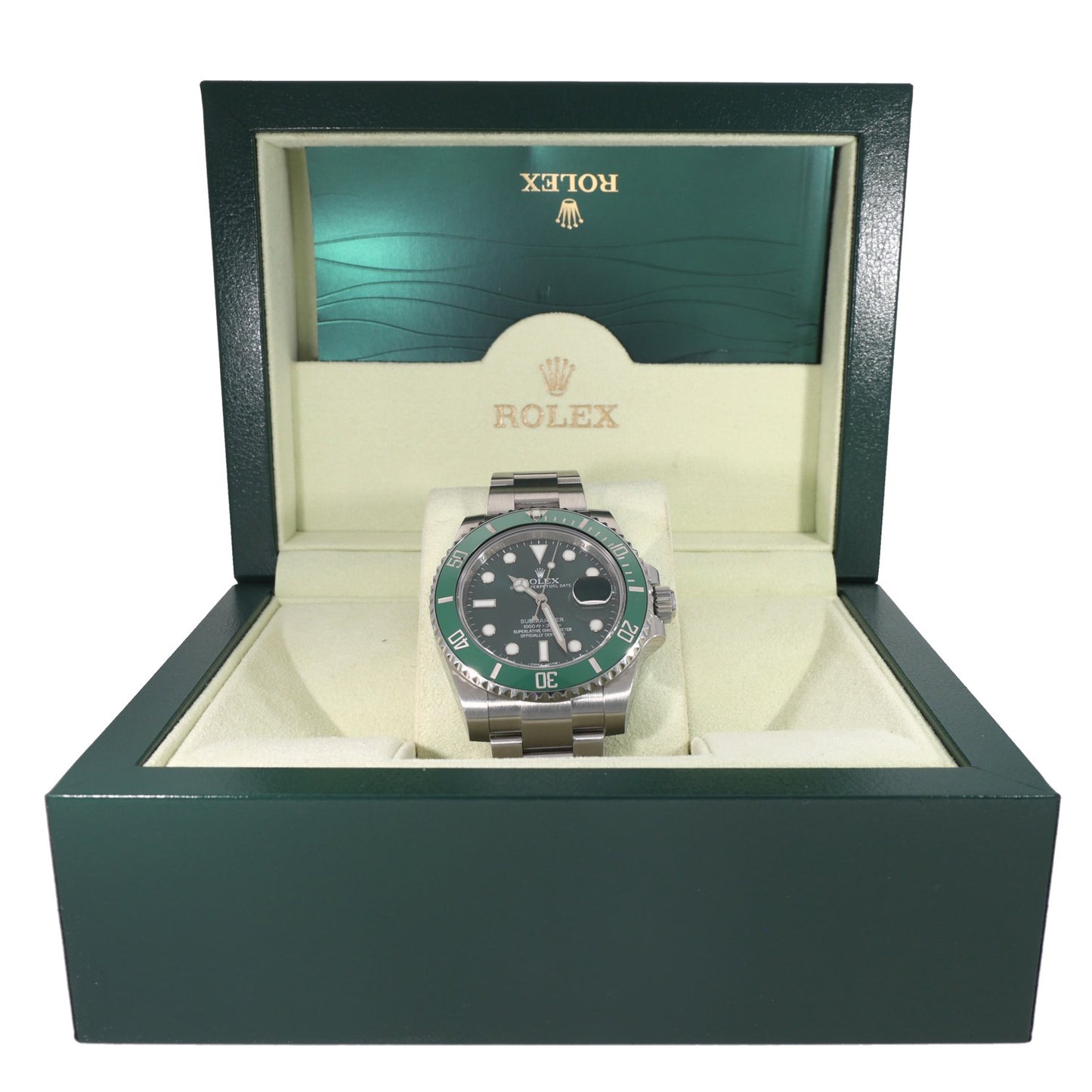 Rolex Submariner 116610LV 40mm Stainless Steel Watch