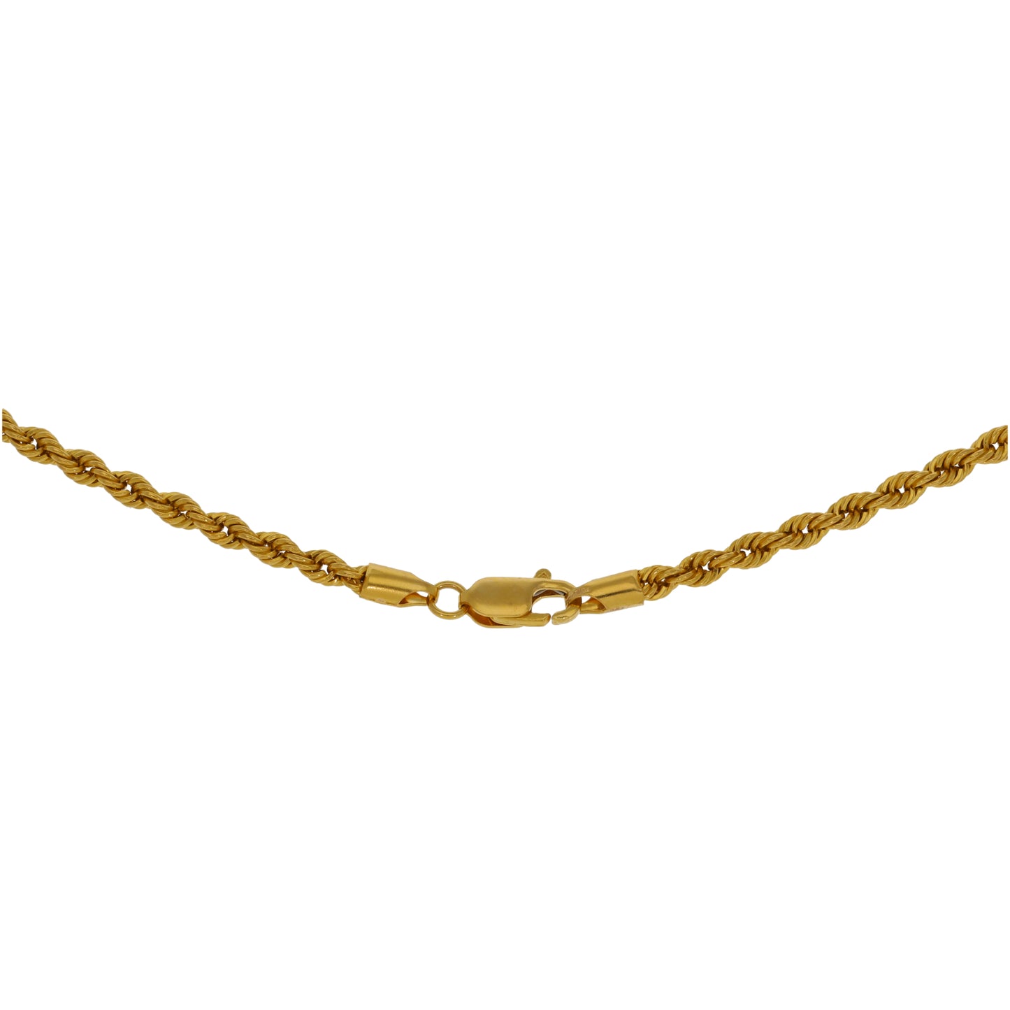 22ct Gold Rope Chain 22"