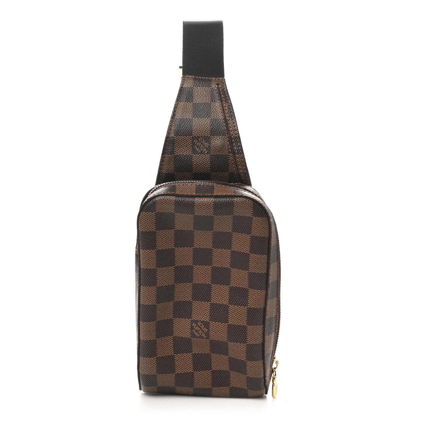 Louis Vuitton Geronimos Damier Ebene Coated Canvas Bag - Brown