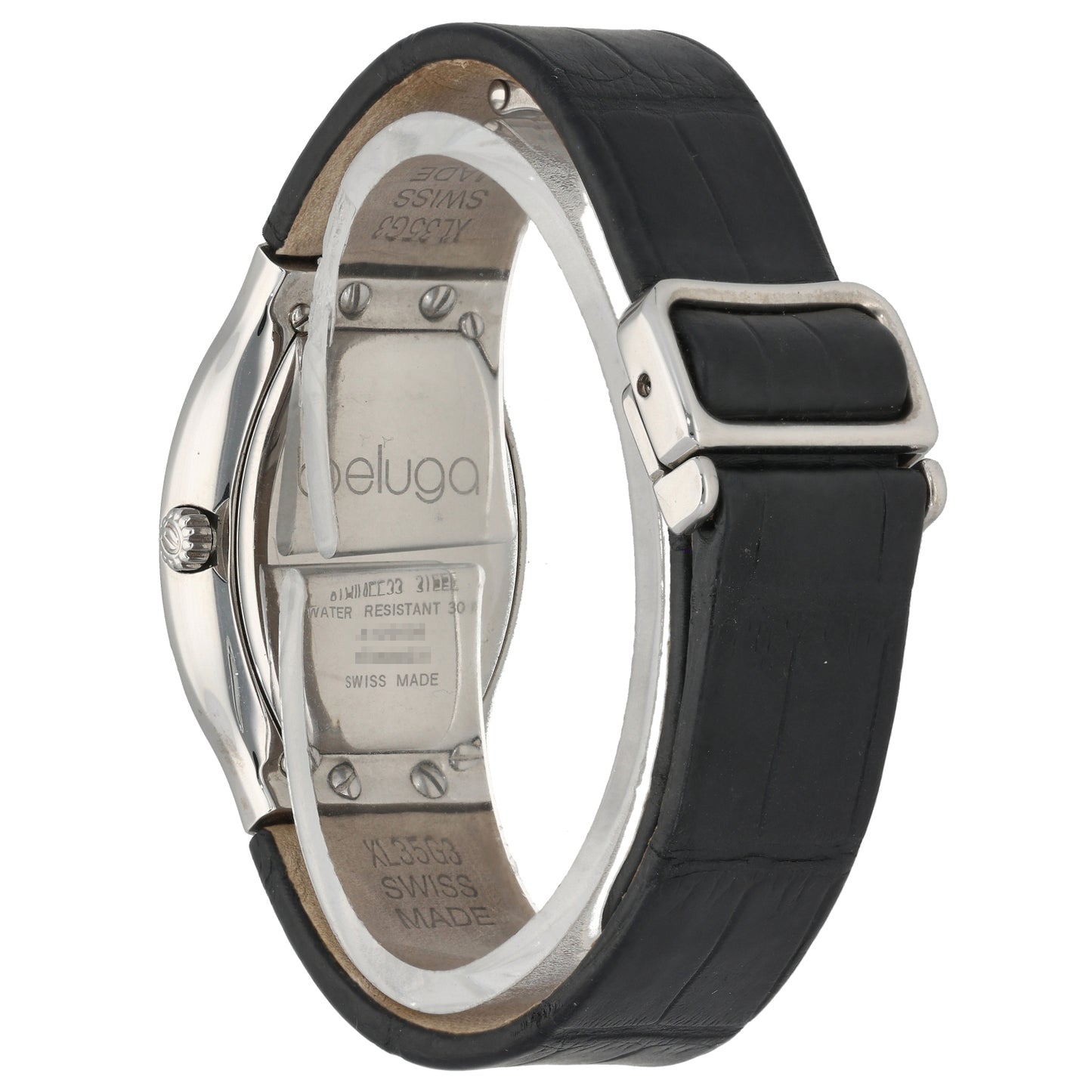 Ebel Beluga Tonneau 9980G31 28mm Stainless Steel Watch