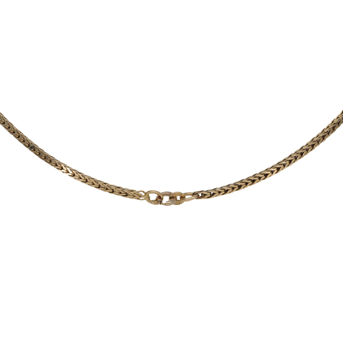 9ct Gold Fancy Necklace 16"
