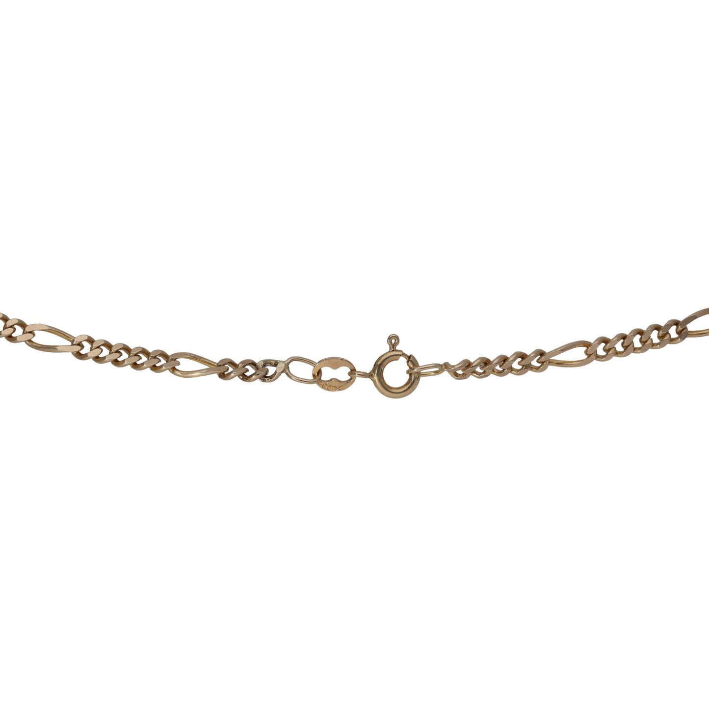 9ct Gold Figaro Chain 24"