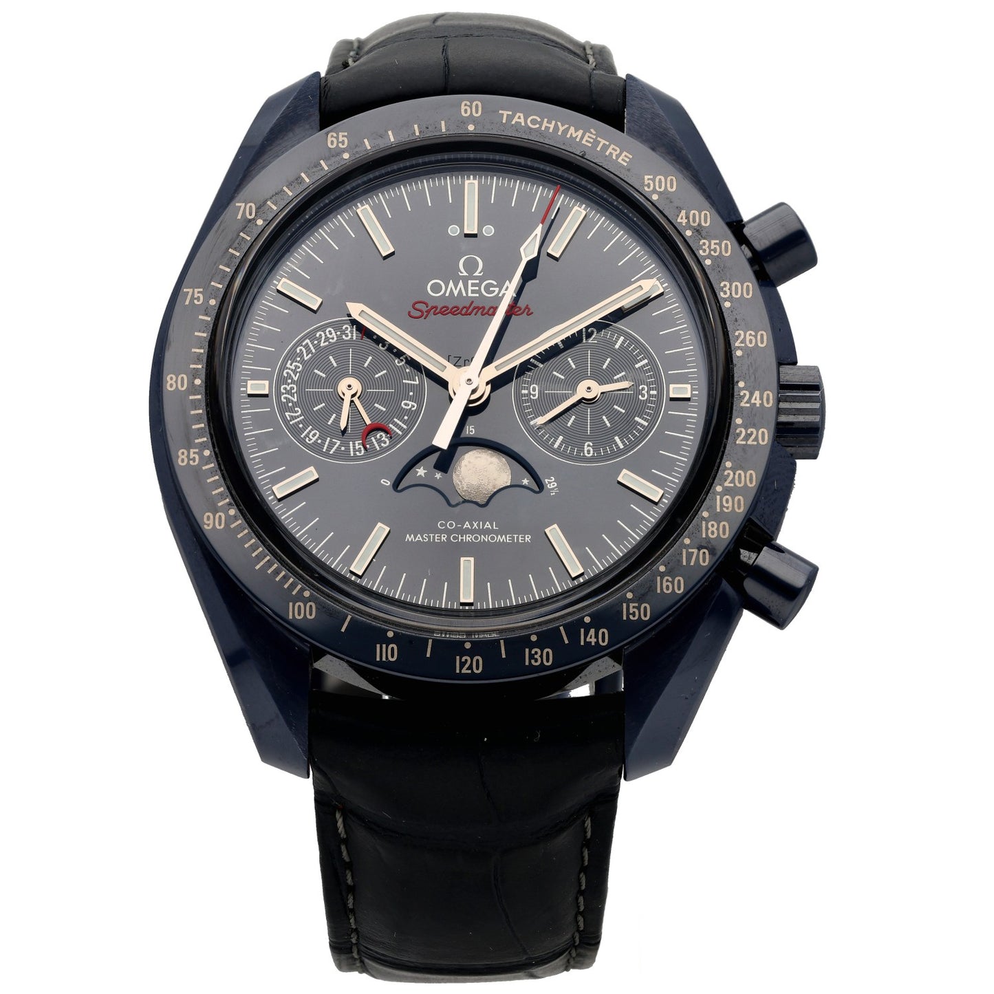 Omega Speedmaster Blue Side Of The Moon 304.93.44.52.03.001 44.25mm Ceramic Watch