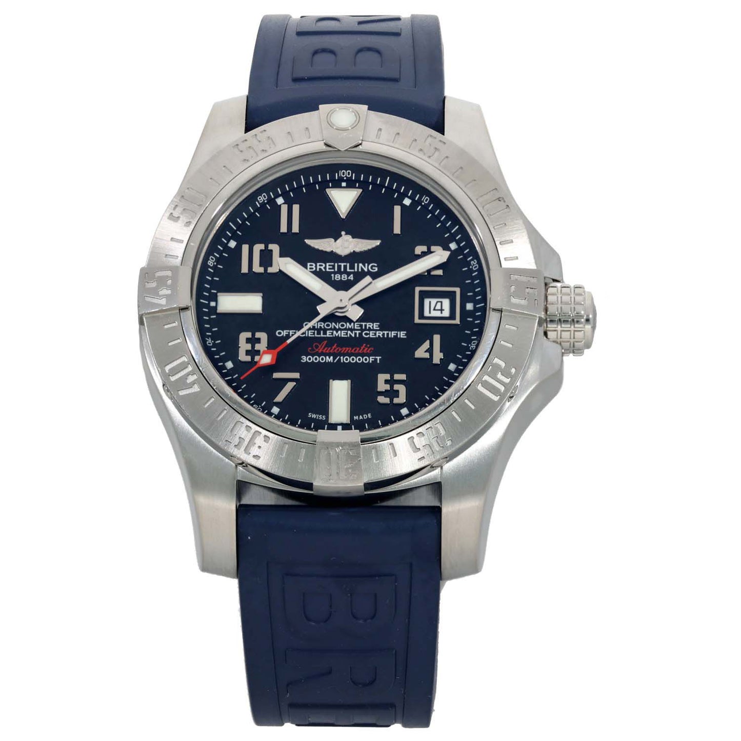 Breitling Avenger II Seawolf A17331 45mm Stainless Steel Watch