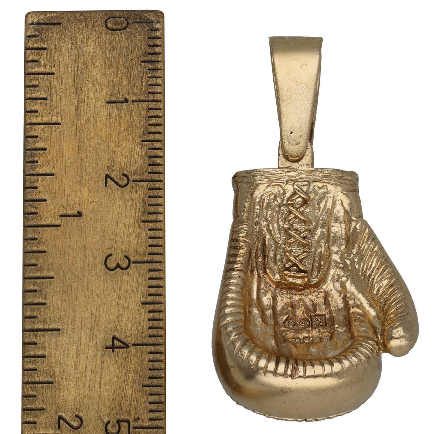 9ct Gold Cubic Zirconia Boxing Glove Pendant