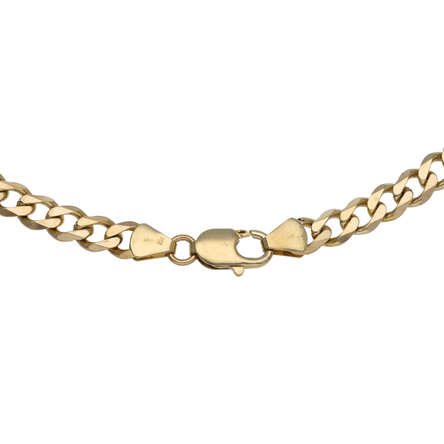 9ct Gold Curb Chain 28"