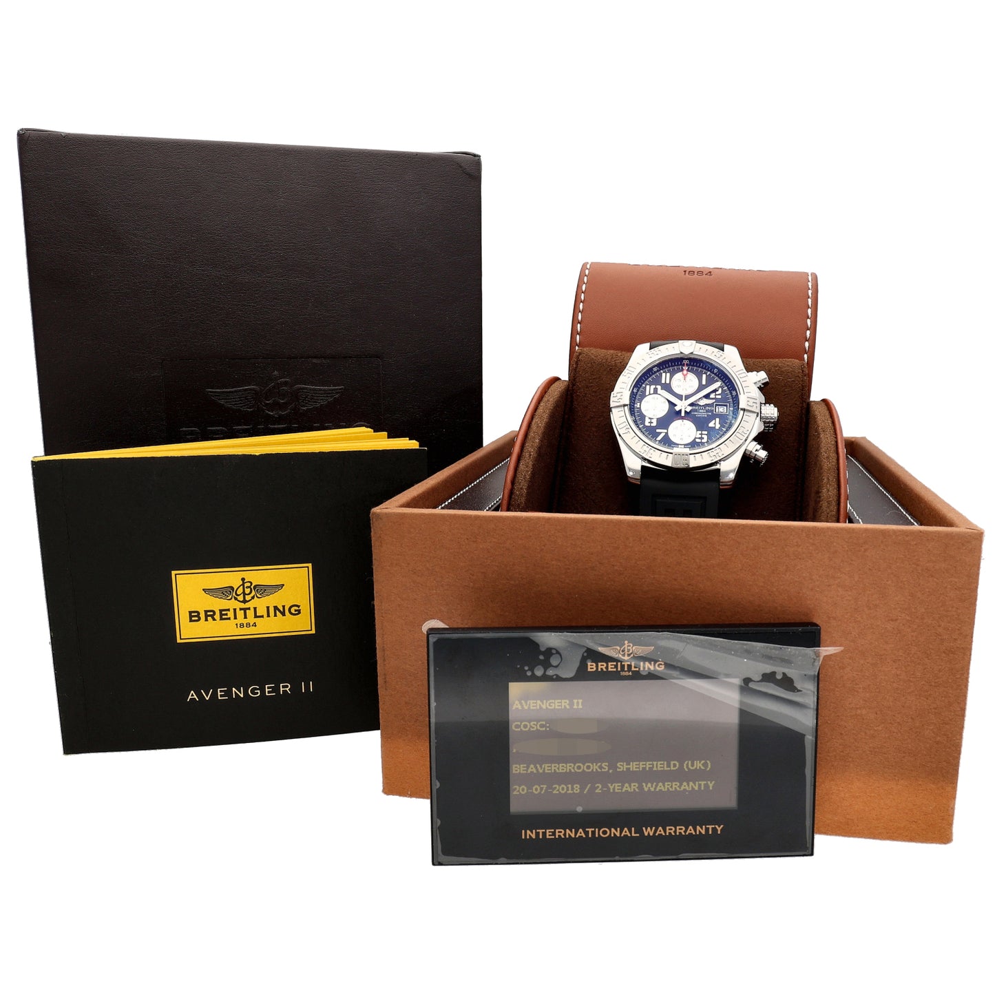 Breitling Avenger II A13381 43mm Stainless Steel Watch