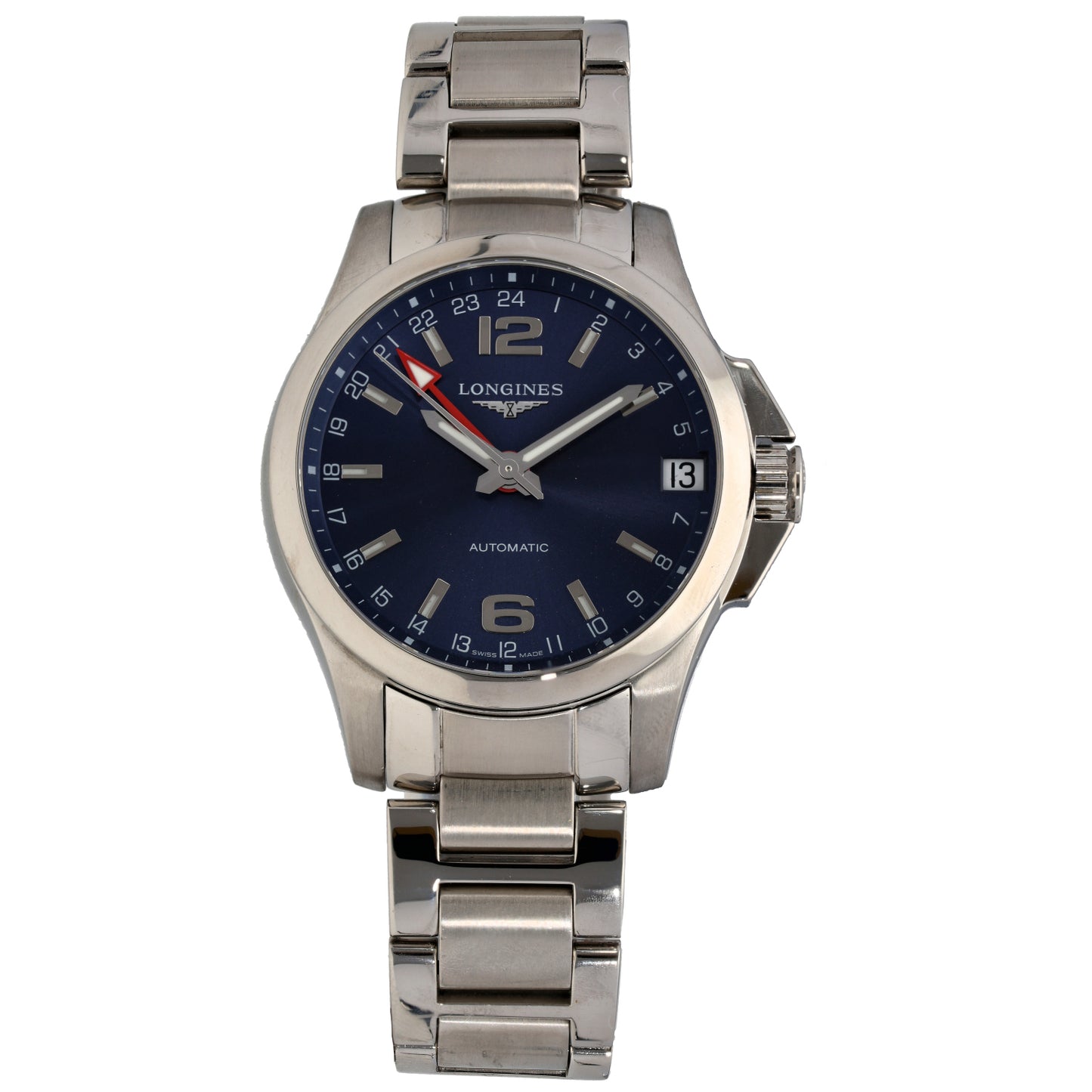 Longines Conquest L3.687.4 41mm Stainless Steel Watch