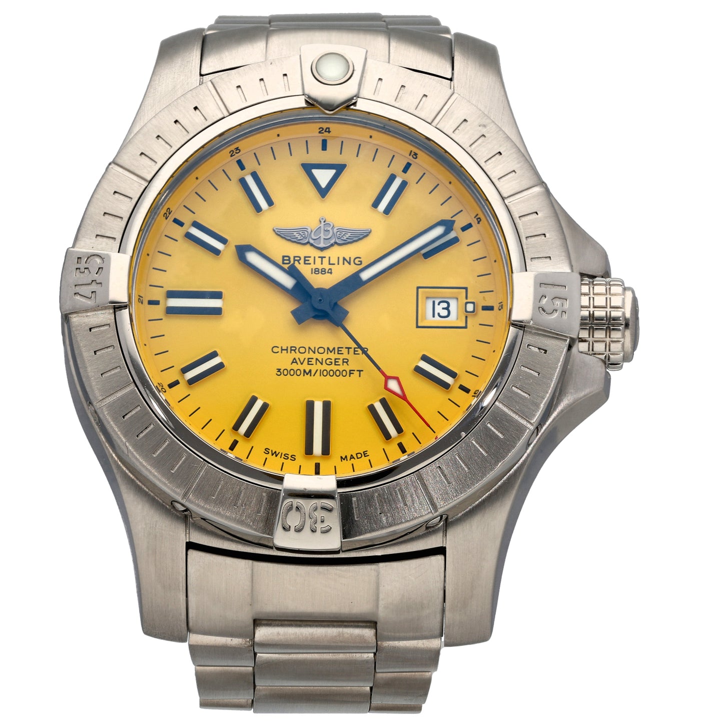 Breitling Avenger Seawolf 45 A17319 45mm Stainless Steel Watch