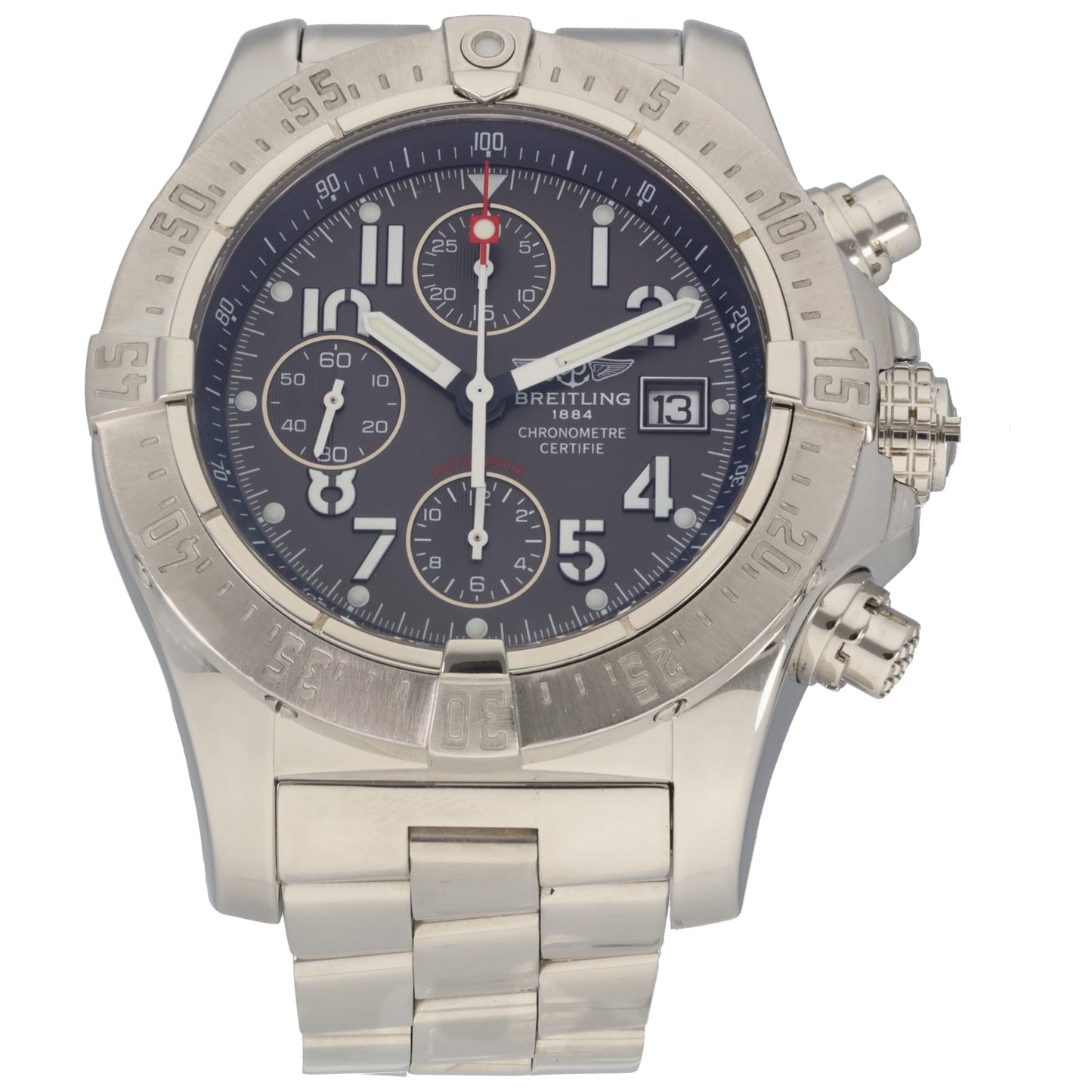 Breitling Avenger Skyland A13380 45mm Stainless Steel Watch