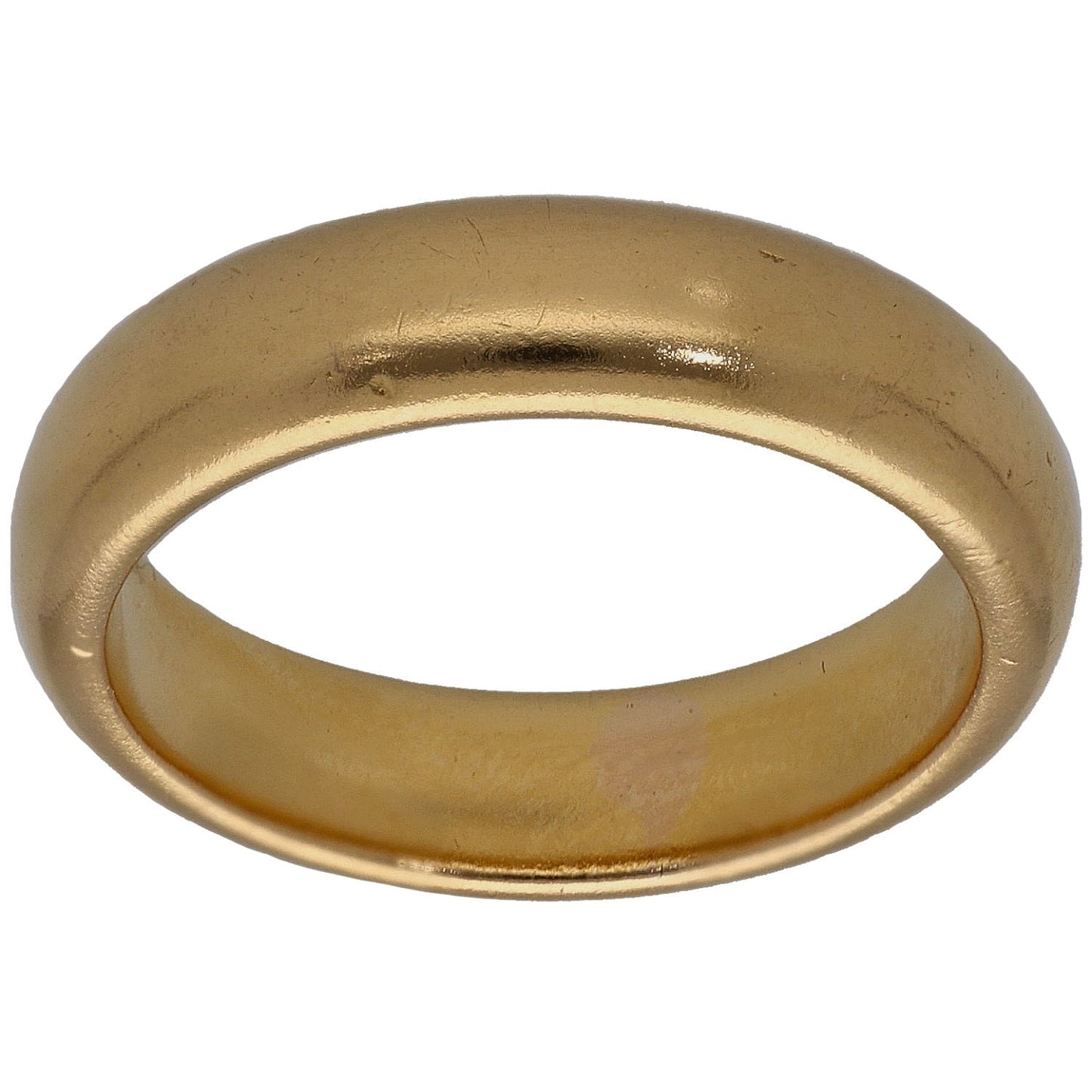 22ct Gold Plain Wedding Ring Size K