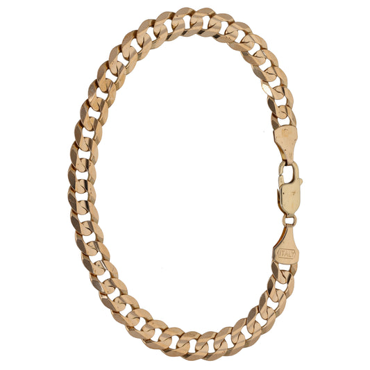 9ct Gold Curb Bracelet