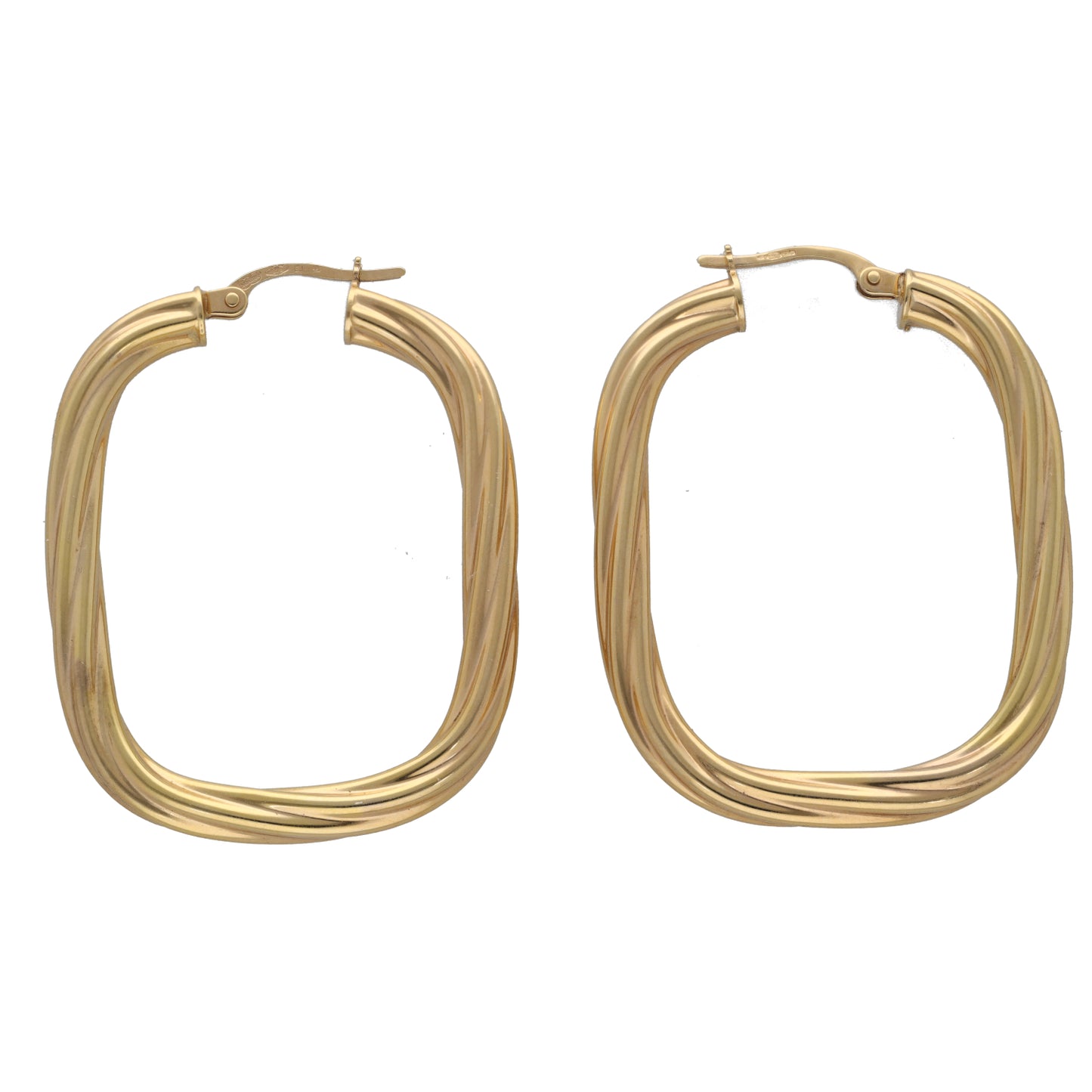 9ct Gold Creole Earrings