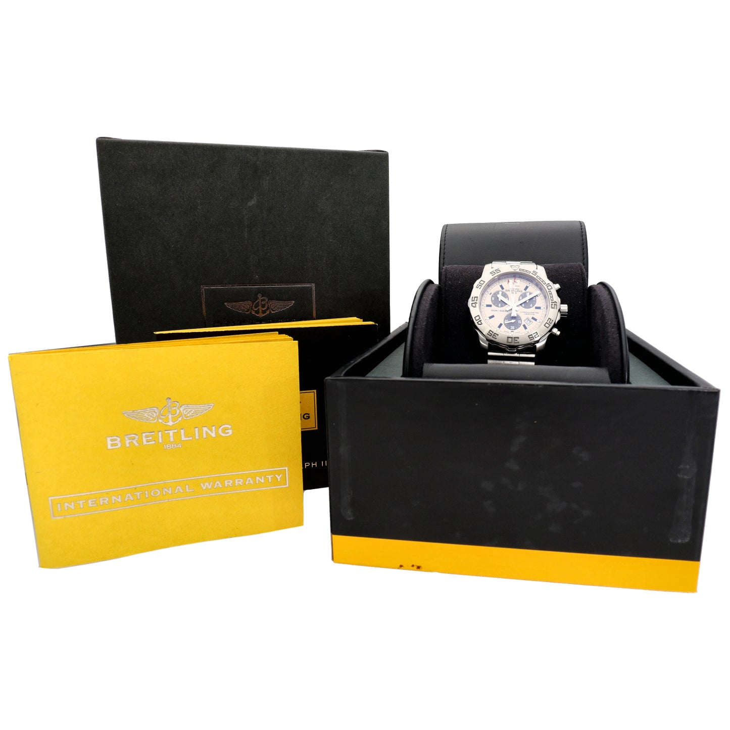 Breitling Colt Chronograph II A73387 43mm Stainless Steel Watch